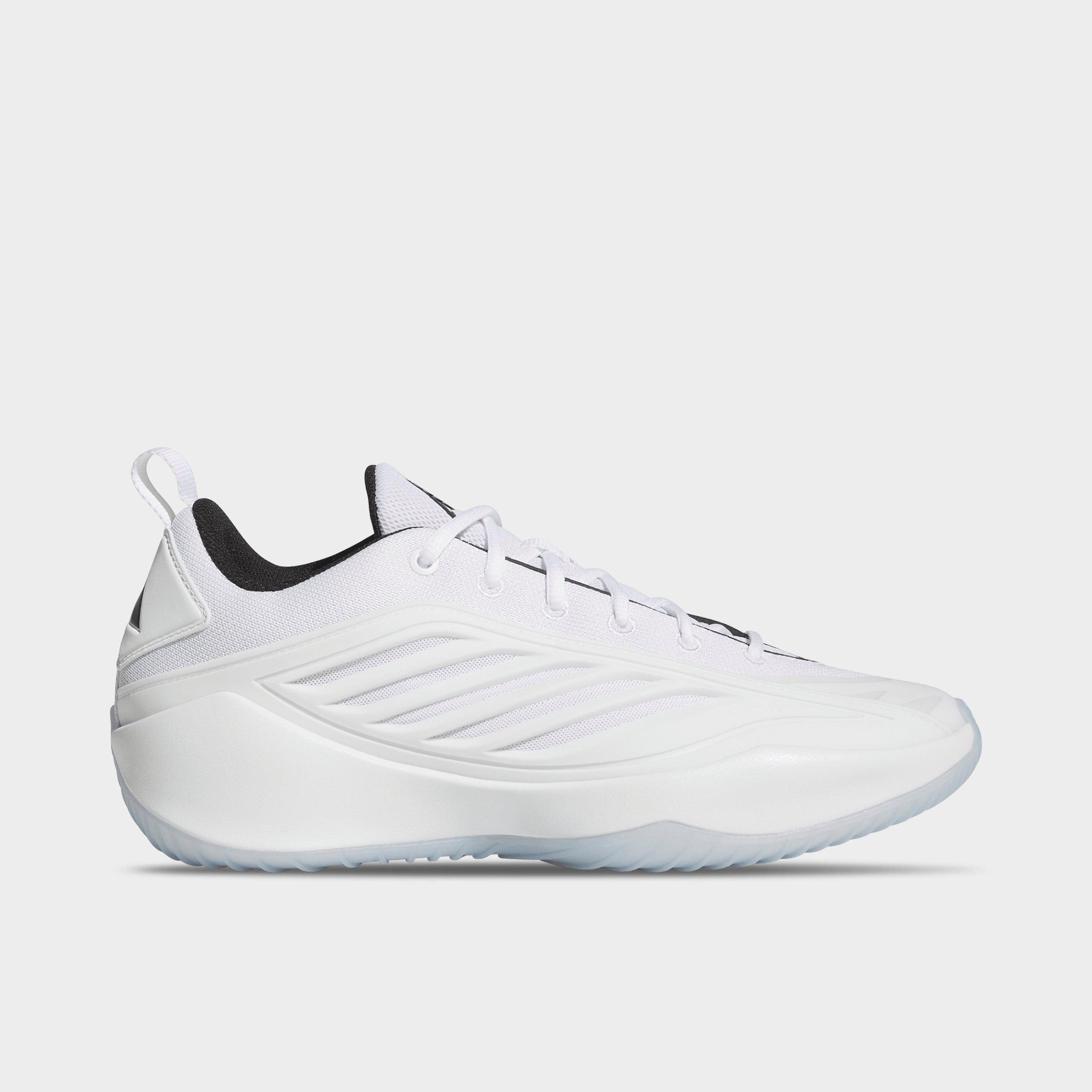 adidas Men's Believe That 1 Basketball Shoes in Cloud White/Core Black/Cloud White Size: 10.5