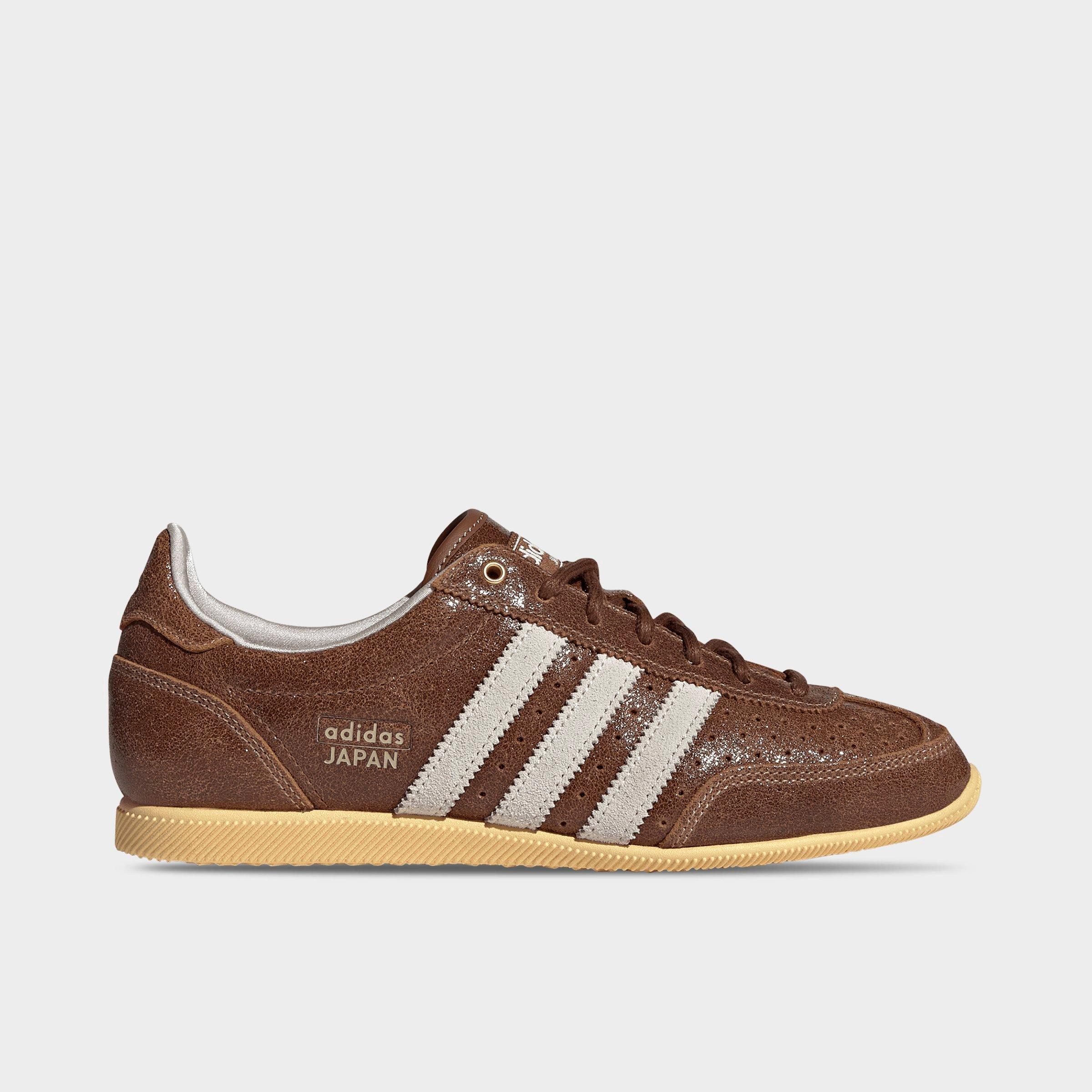 adidas Women's Originals Japan Casual Shoes in Preloved Brown/Alumina/Gold Size: 10.0