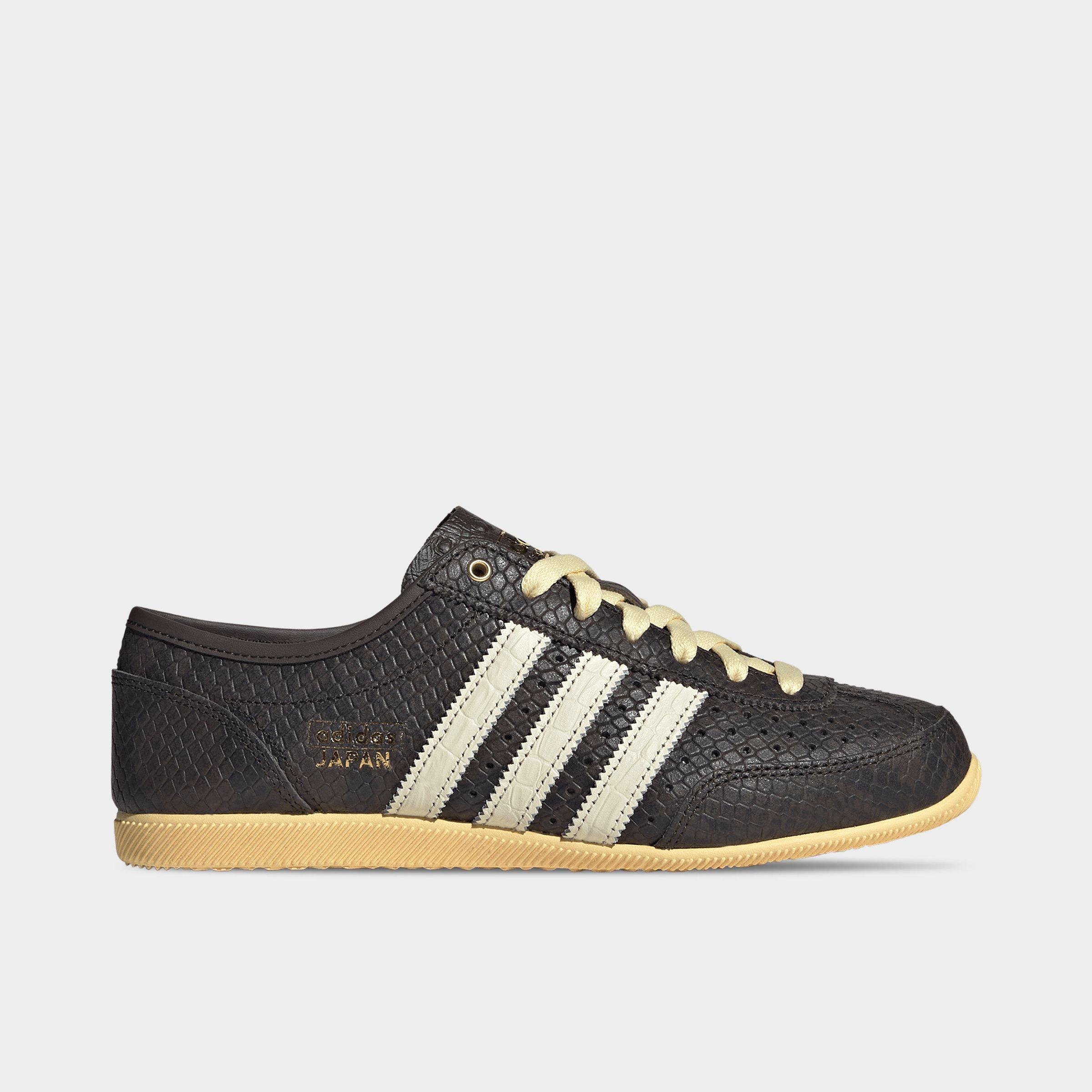 adidas Women's Originals Japan Decon Casual Shoes in Aurora Coffee/Cream White/Orange Tint Size: 6.0