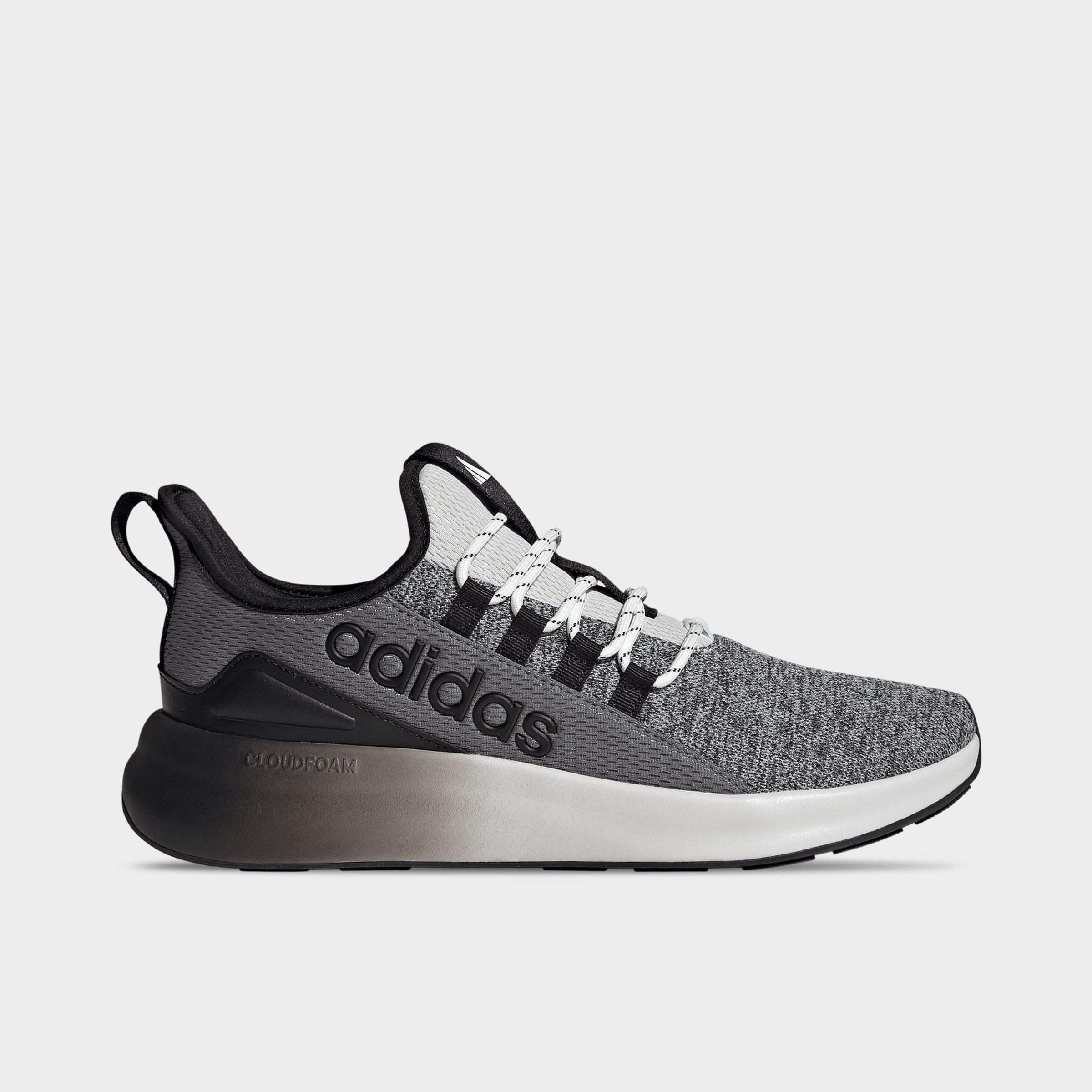 adidas Men's Lite Racer Adapt 8.0 Casual Shoes in Grey/Core Black Size: 10.0