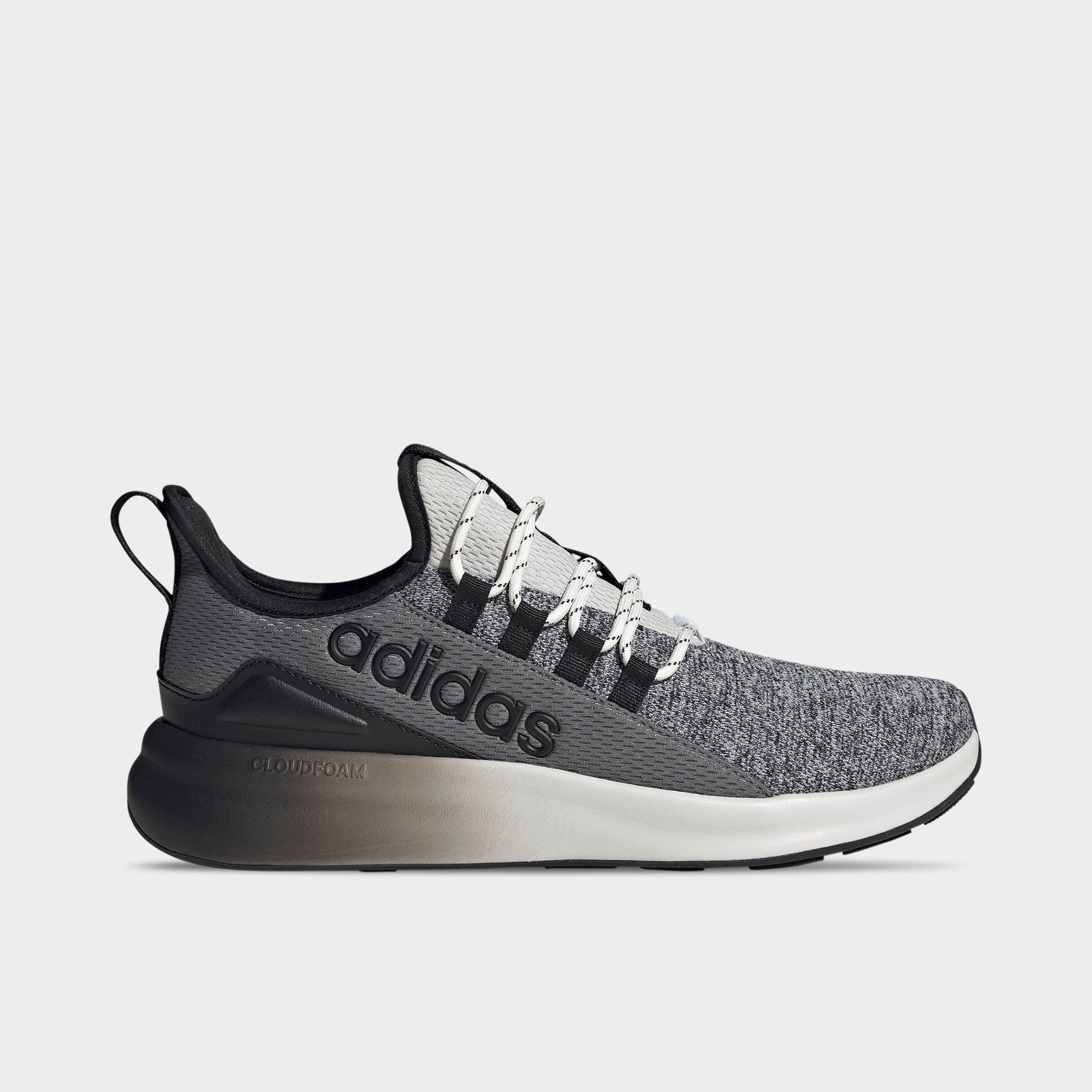 adidas Men's Lite Racer Adapt 8.0 Casual Shoes (Wide Width) in Grey/Core Black Size: 10.5