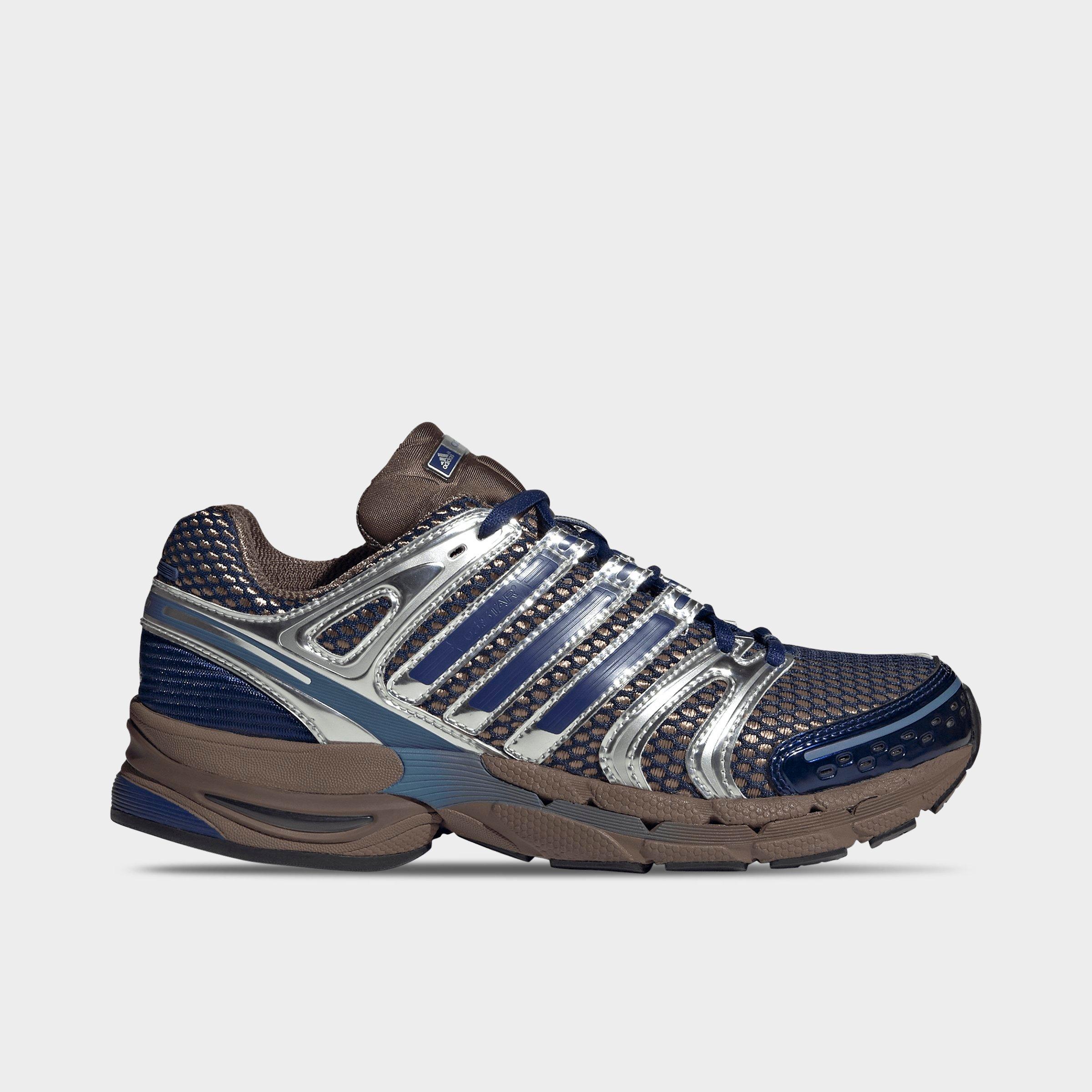 adidas Women's Adistar Control 5 Casual Shoes in Earth Strata/Victory Blue/Silver Metallic Size: 10.5