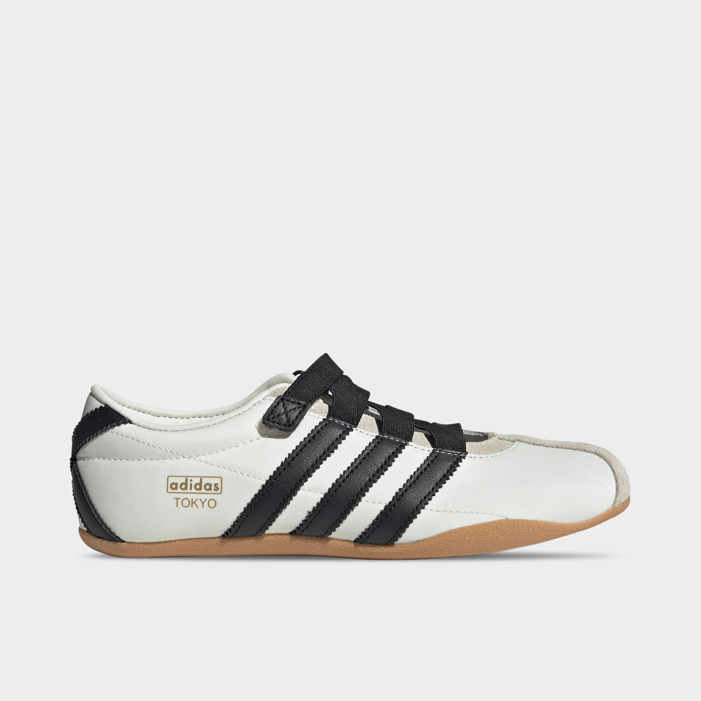 adidas Women's Originals Tokyo MJ Casual Shoes in Off White/Core Black/Gum Size: 11.0