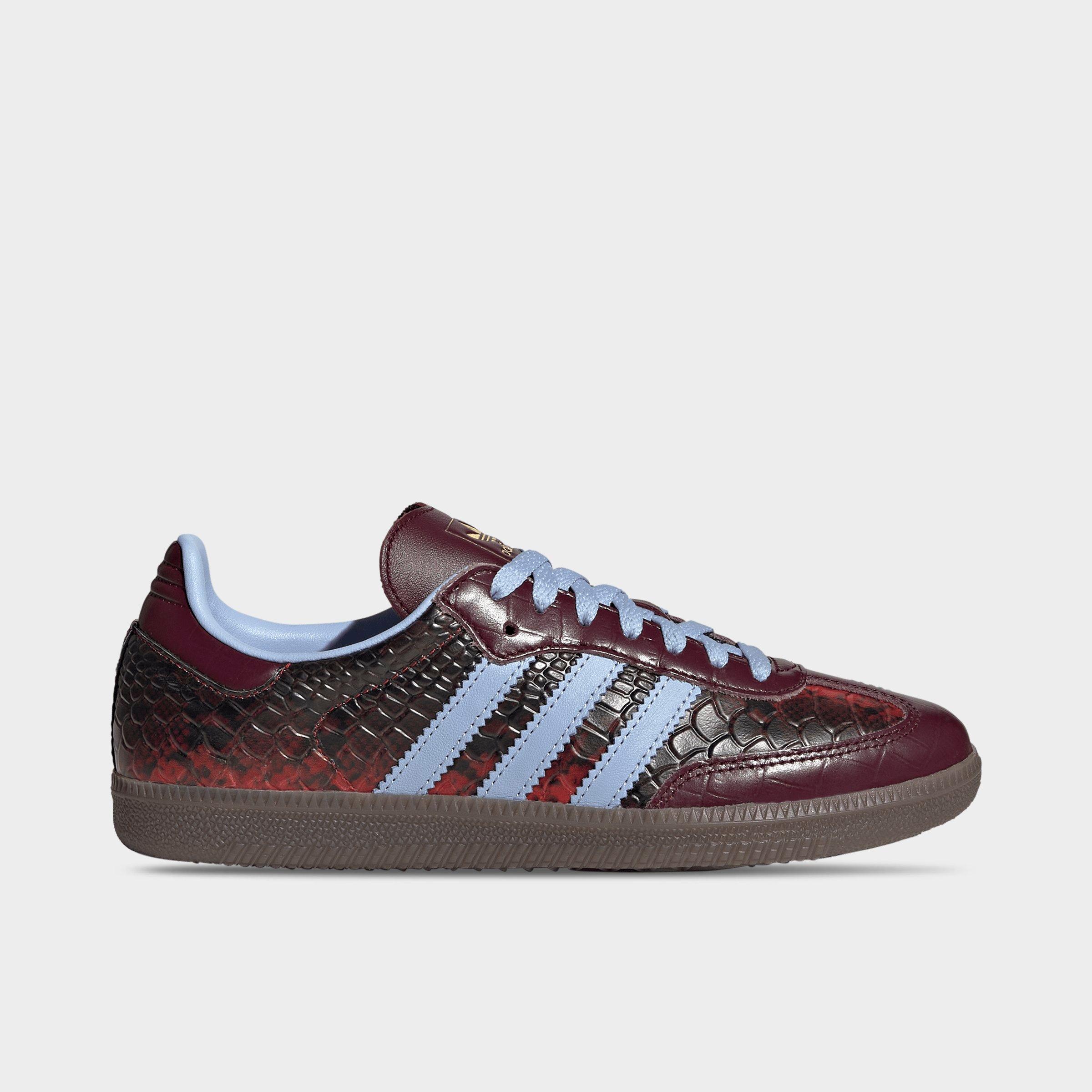 adidas Women's Originals Samba OG Snake Print Leather Casual Shoes