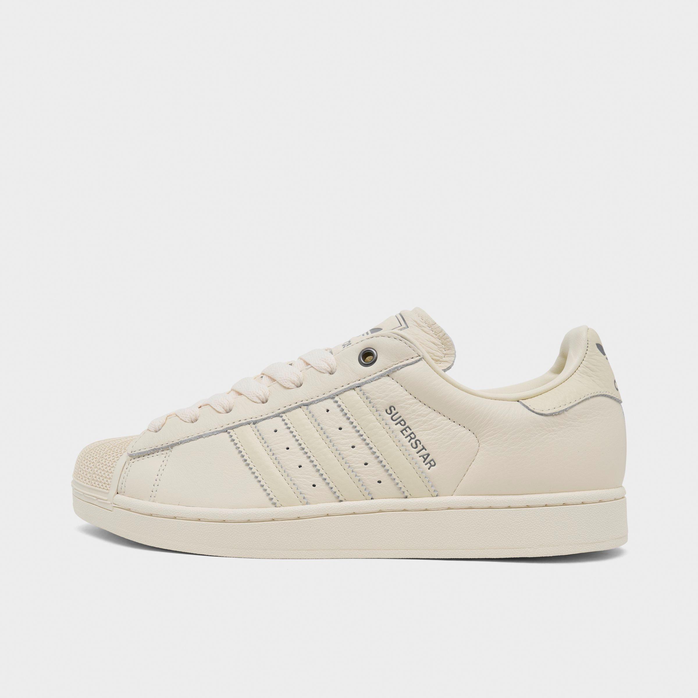 adidas Men's Originals Superstar II Casual Shoes in Cream White/Cream White/Iron Metallic Size: 9.0