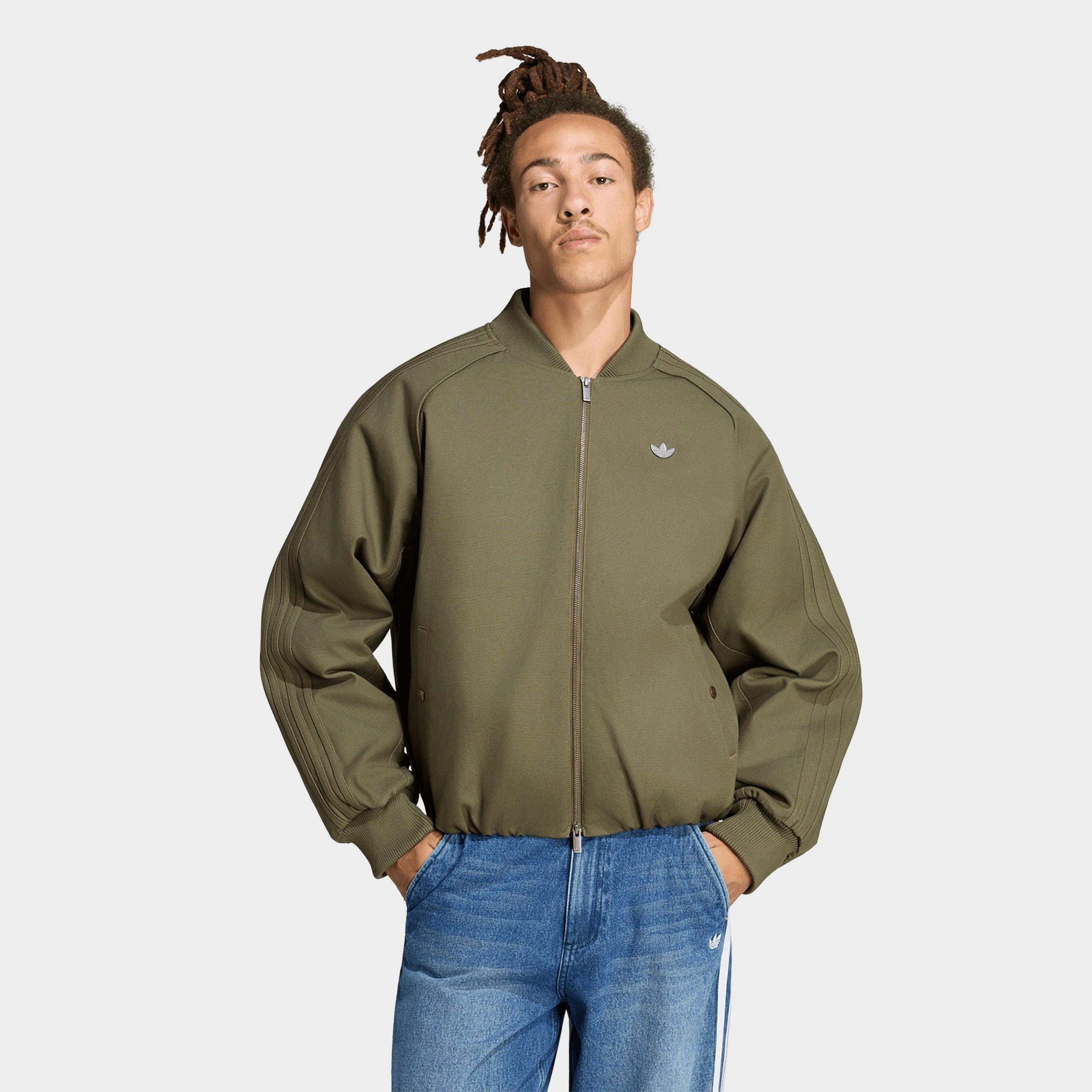 adidas Men's Originals Superstar Canvas Full-Zip Jacket