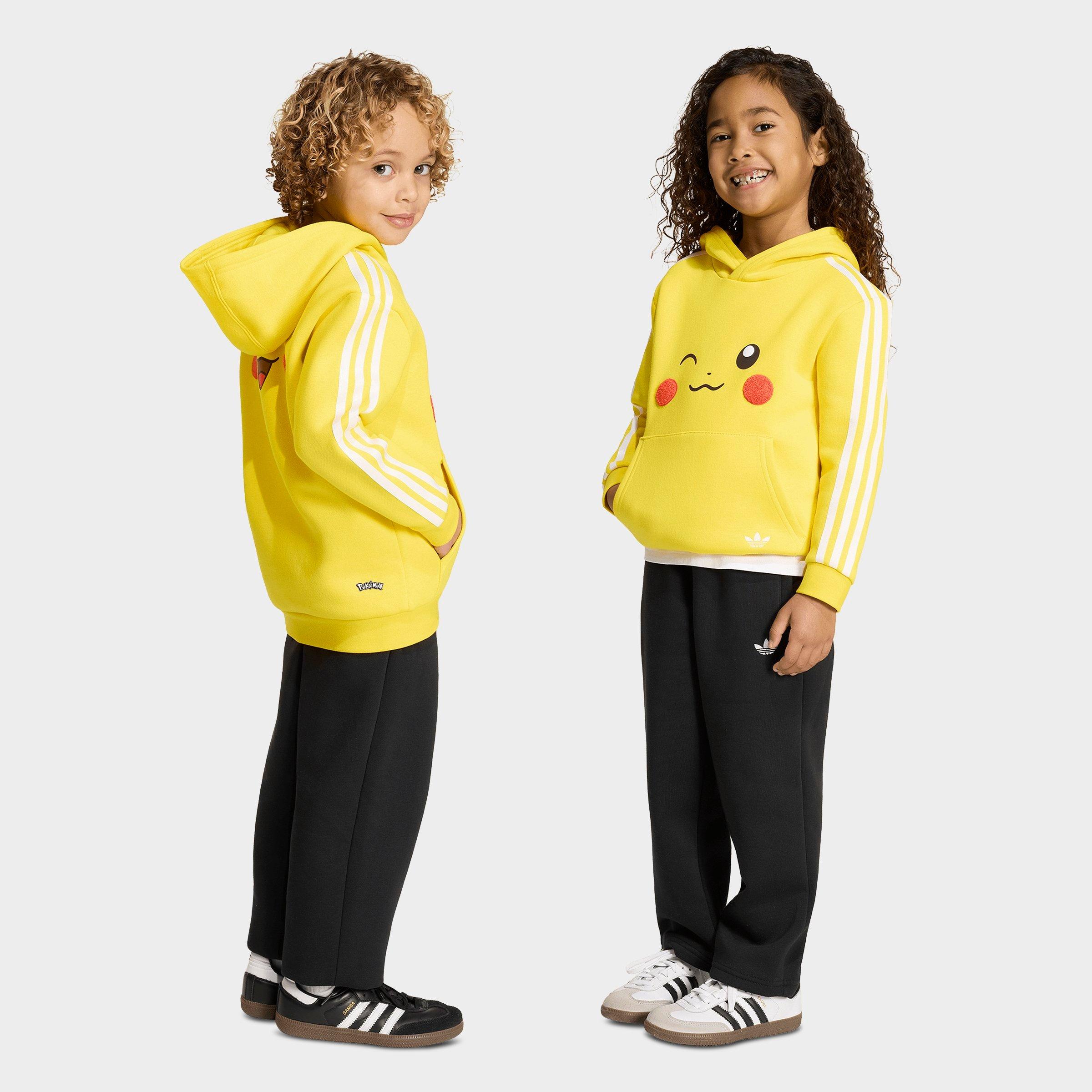 adidas Little Kids x Pokemon Loose Pullover Hoodie and Sweatpants Set