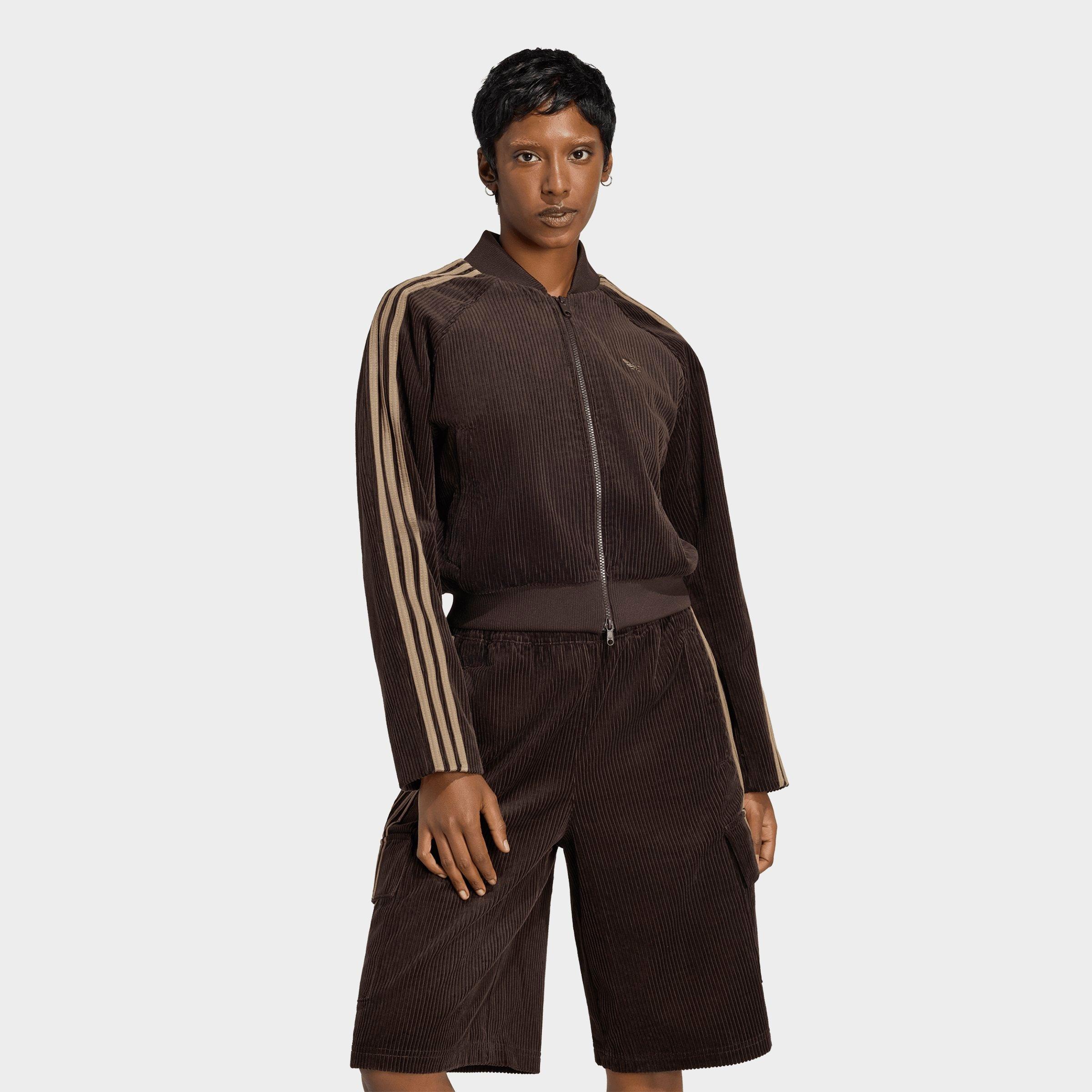 adidas Women's Originals Corduroy SST Oversized Track Top