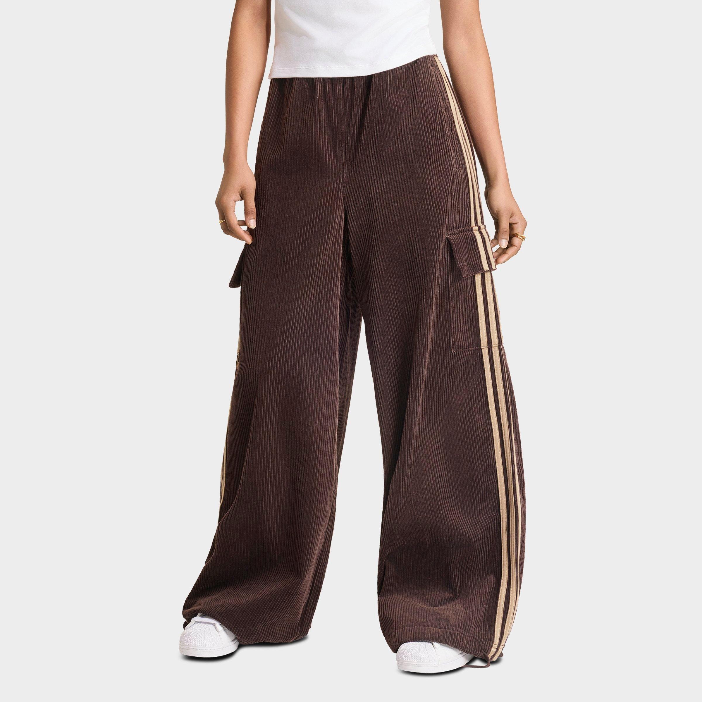 adidas Women's Originals Corduroy 3-Stripes Cargo Pants