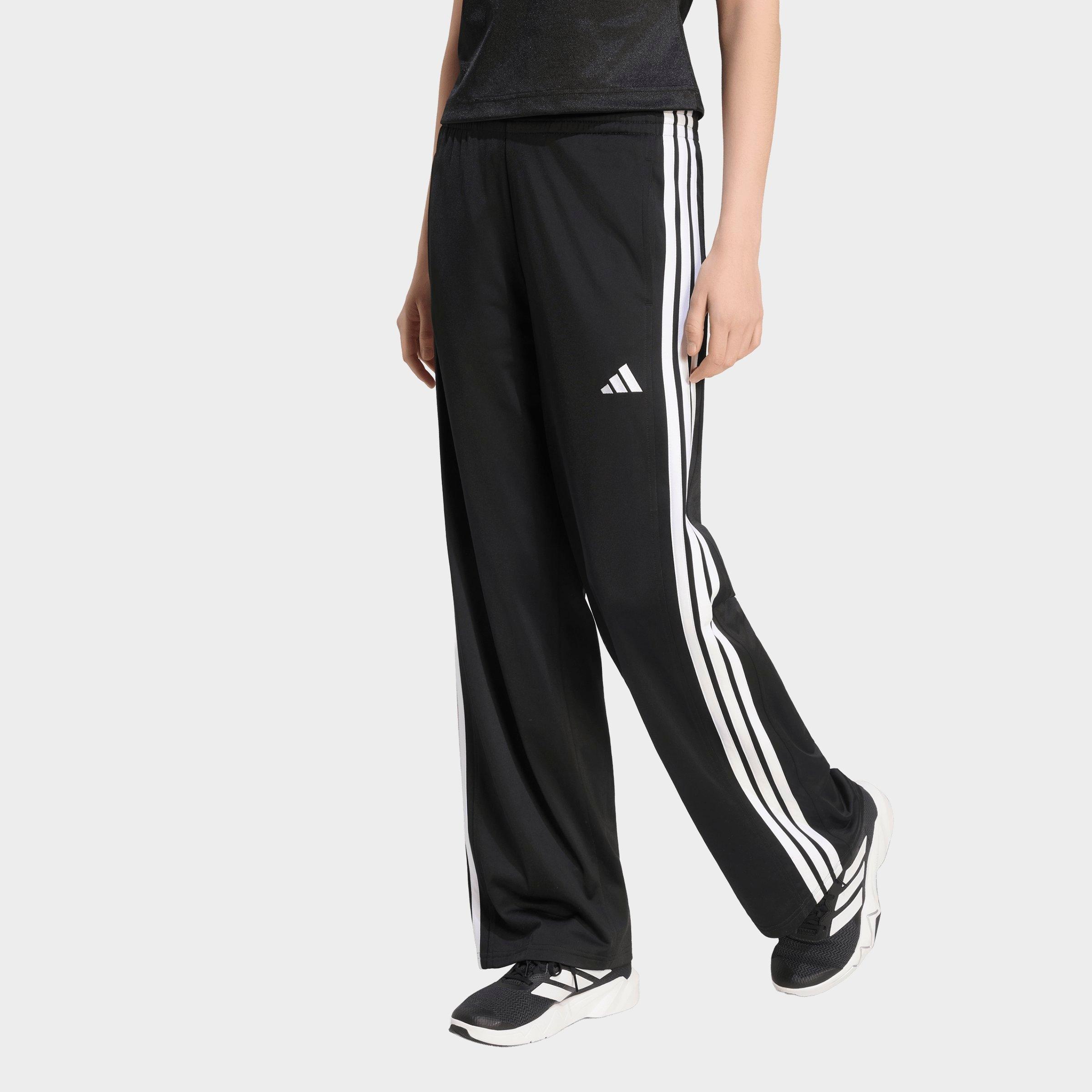 adidas Women's Sportswear DAYREADY Wide Leg Track Pants in Black Size: XL