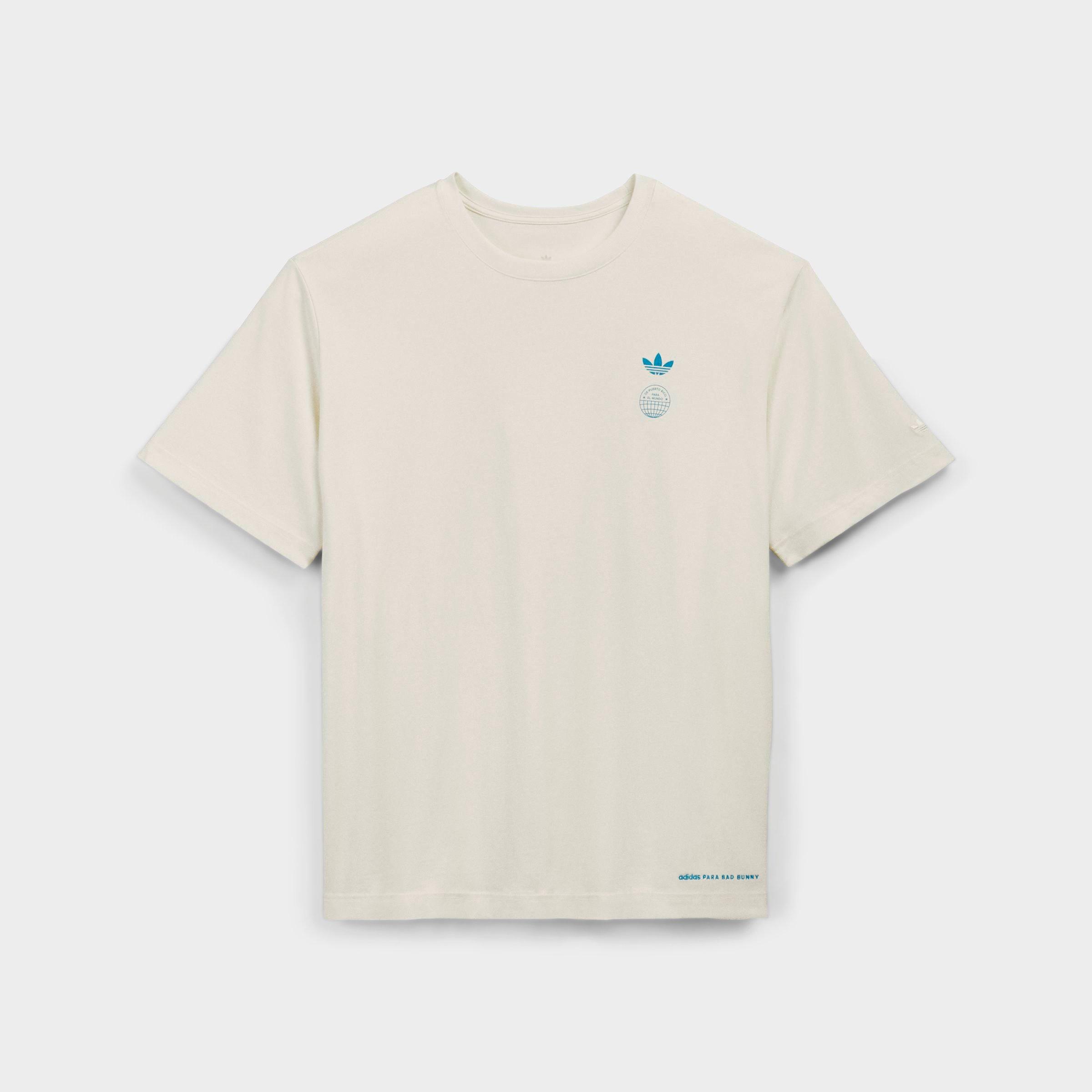 adidas Men's Originals x Bad Bunny DTmF Buenos Aires Graphic Oversized Heavyweight T-Shirt