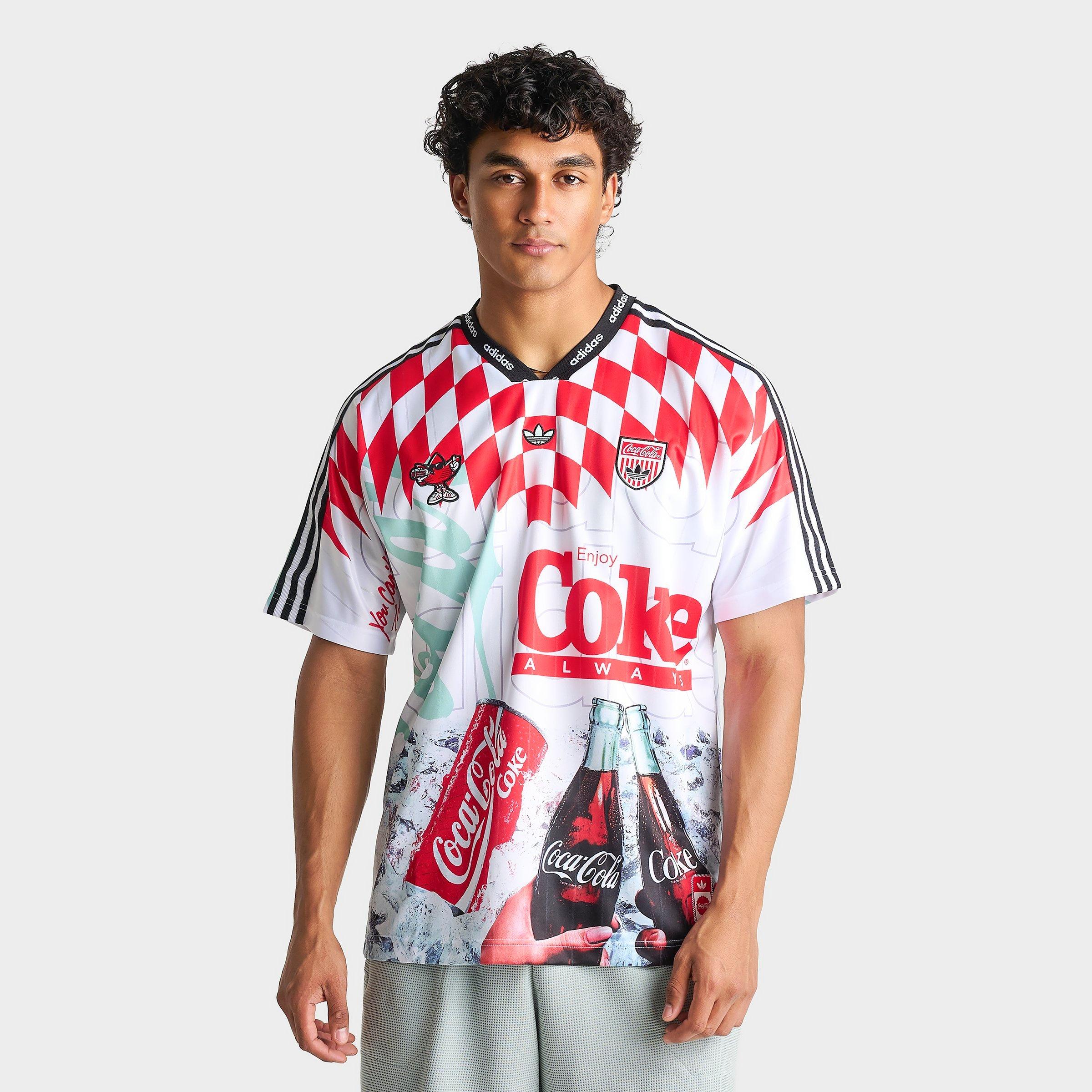 adidas Men's Originals x Coca-Cola Mashup Soccer Jersey
