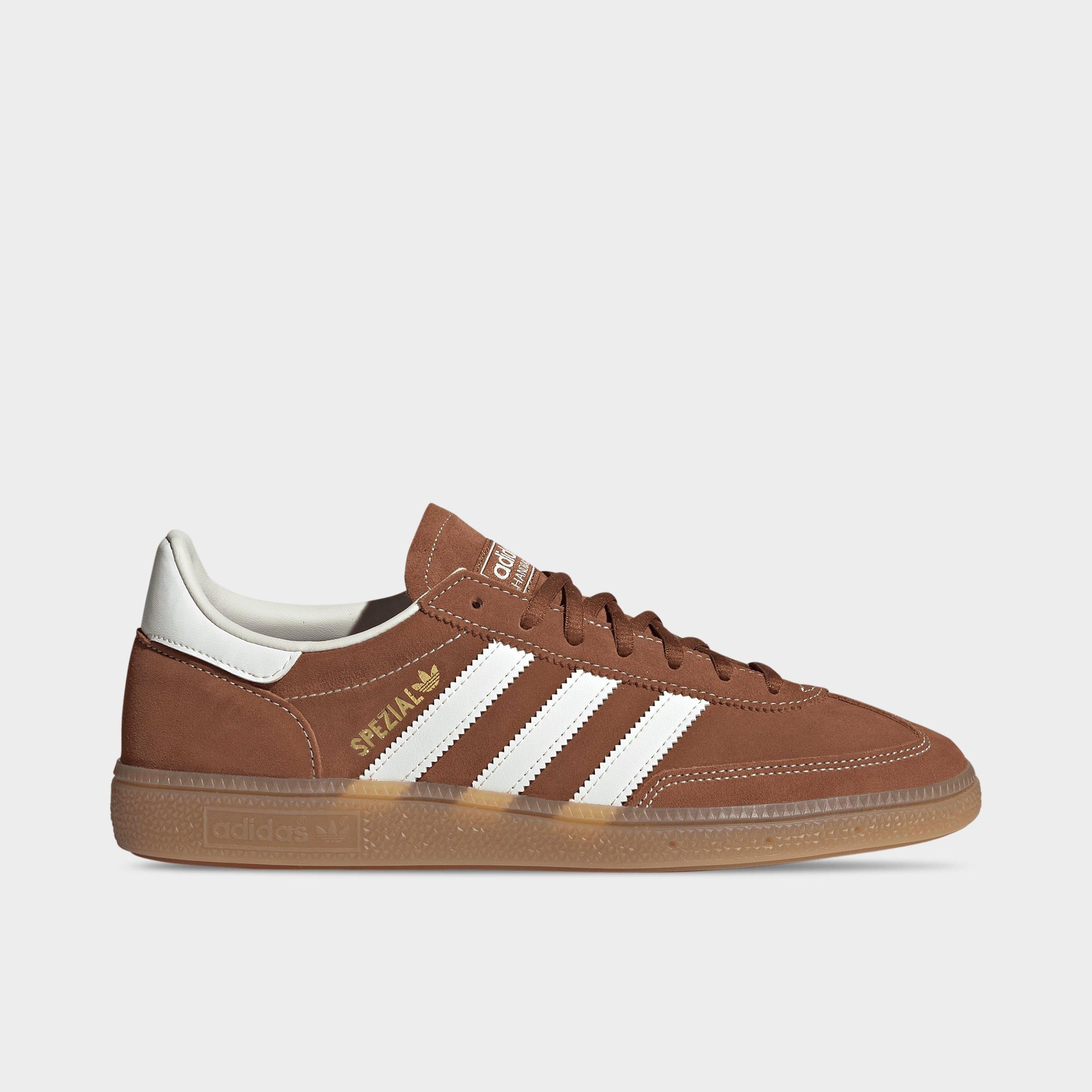 adidas Men's Originals Handball Spezial Casual Shoes in Dusky Bronze/Off White/Gum Size: 8.0