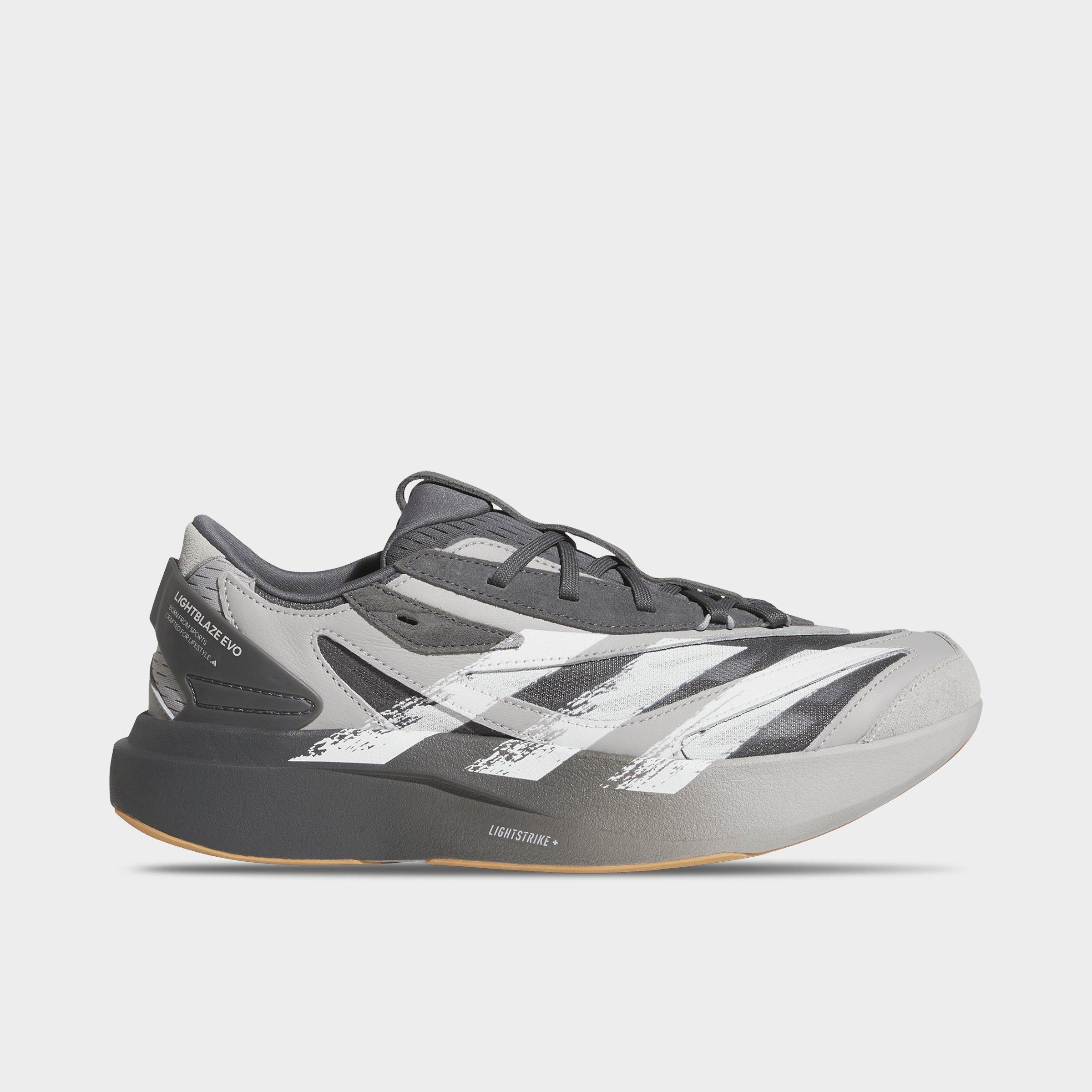 adidas Men's Lightblaze EVO SL Casual Shoes in Grey/Cloud White/Grey Size: 9.0