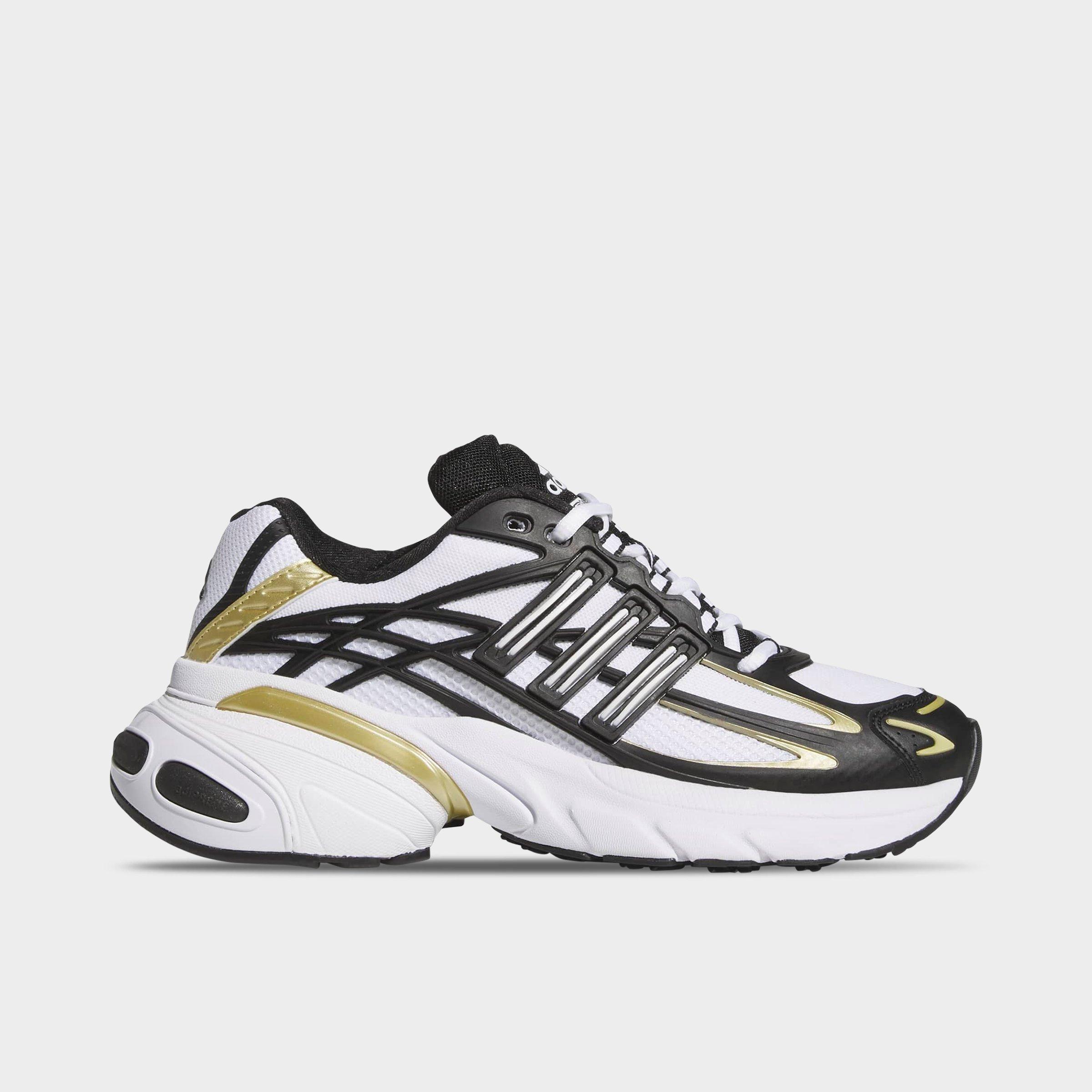 adidas Women's Adistar XLG 2.0 Casual Shoes in Core Black/Gold Metallic Size: 5.5