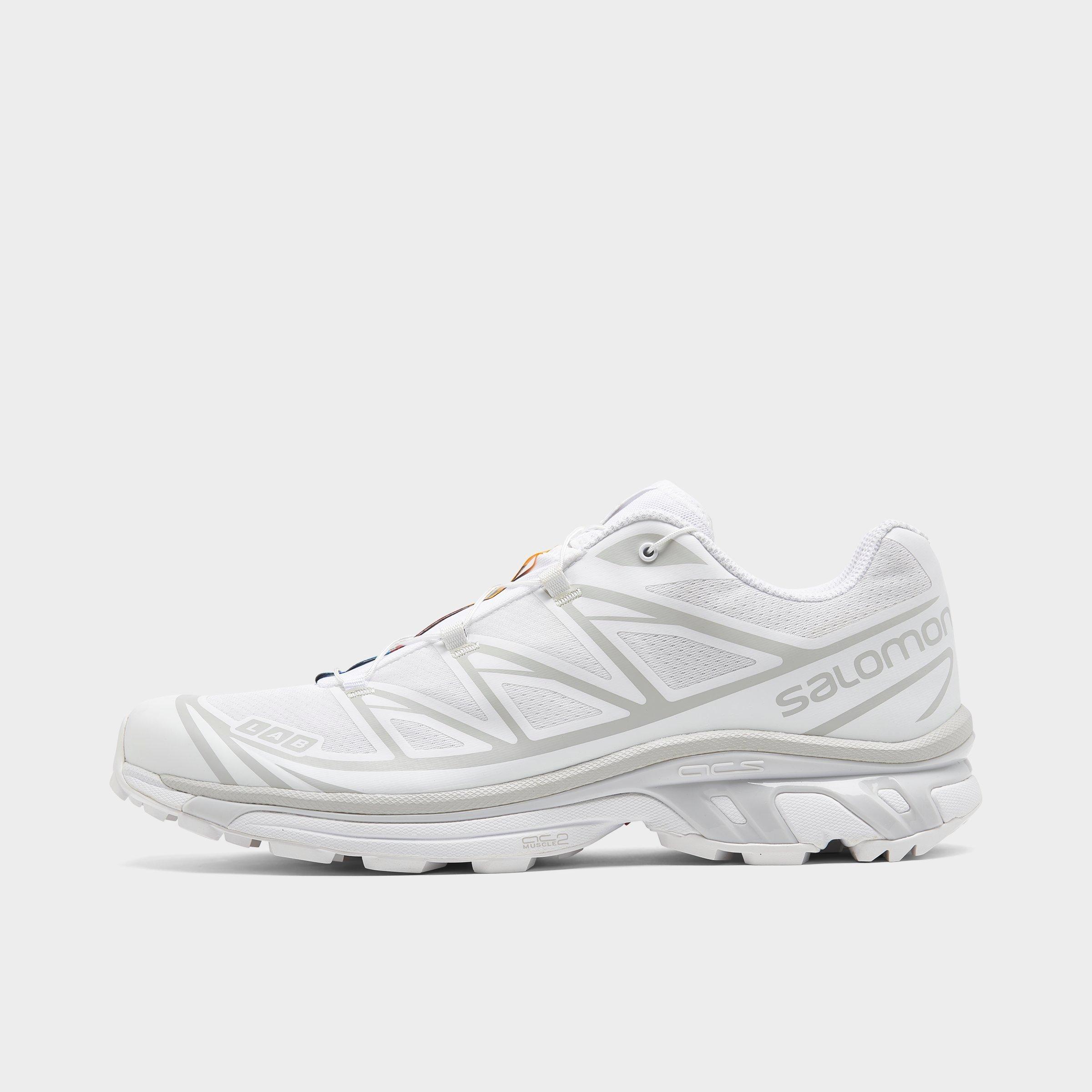 Salomon Men's XT-6 Casual Shoes in White/Lunar Rock Size: 8.0