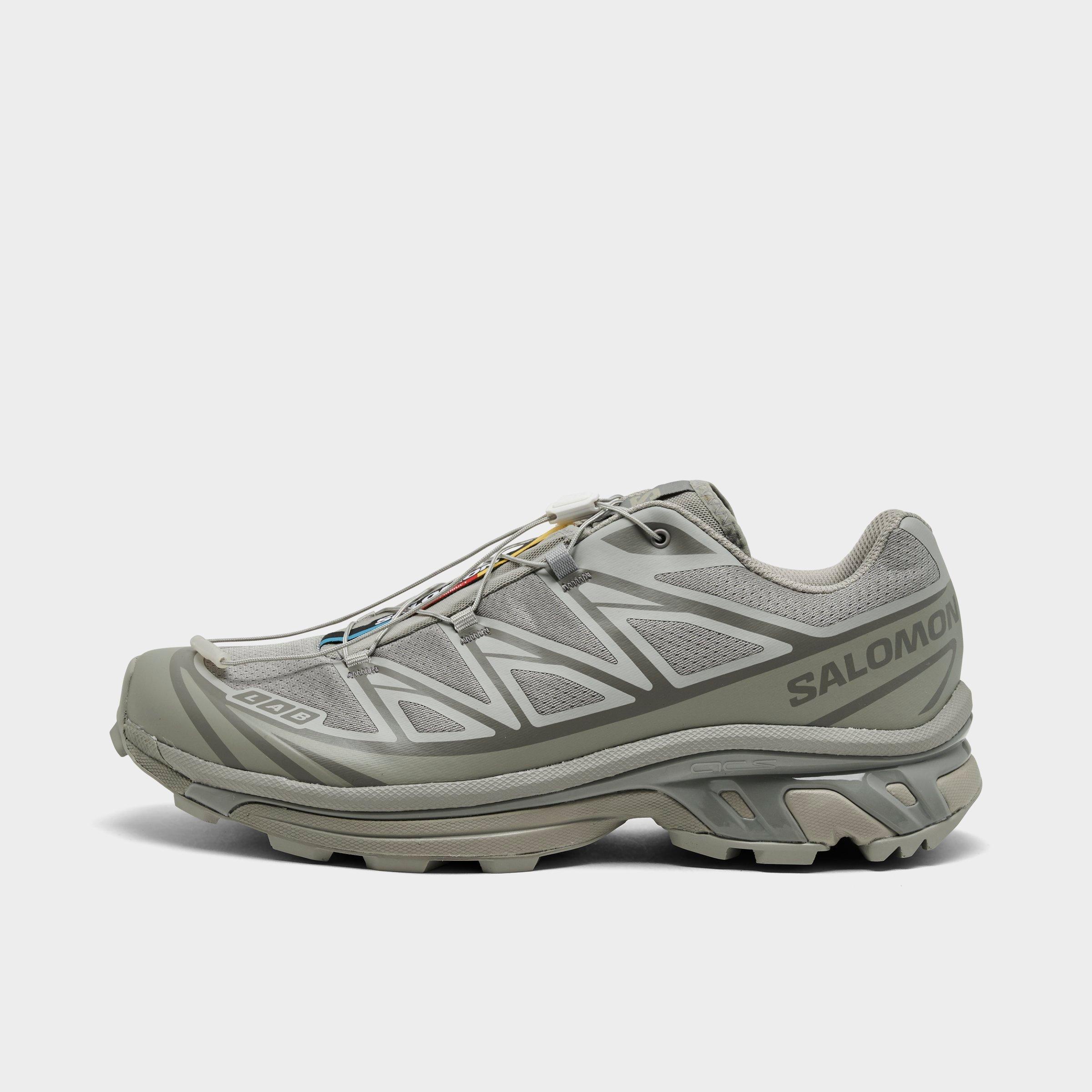 Salomon XT-6 Casual Shoes in Ghost Grey/Ghost Grey Flannel Size: 7.5