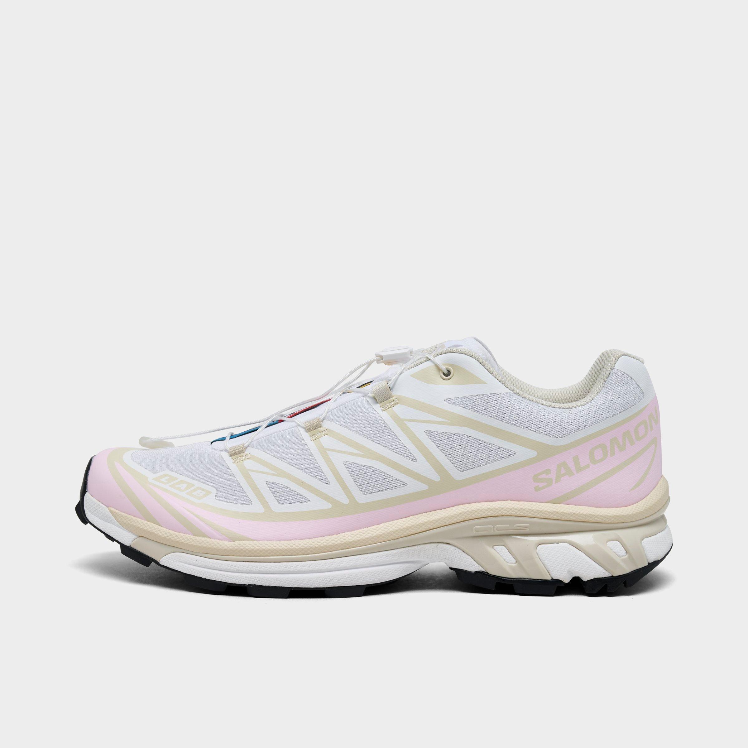 Salomon Men's XT-6 Casual Shoes in White/Fairy Tale/Almond Milk Size: 10