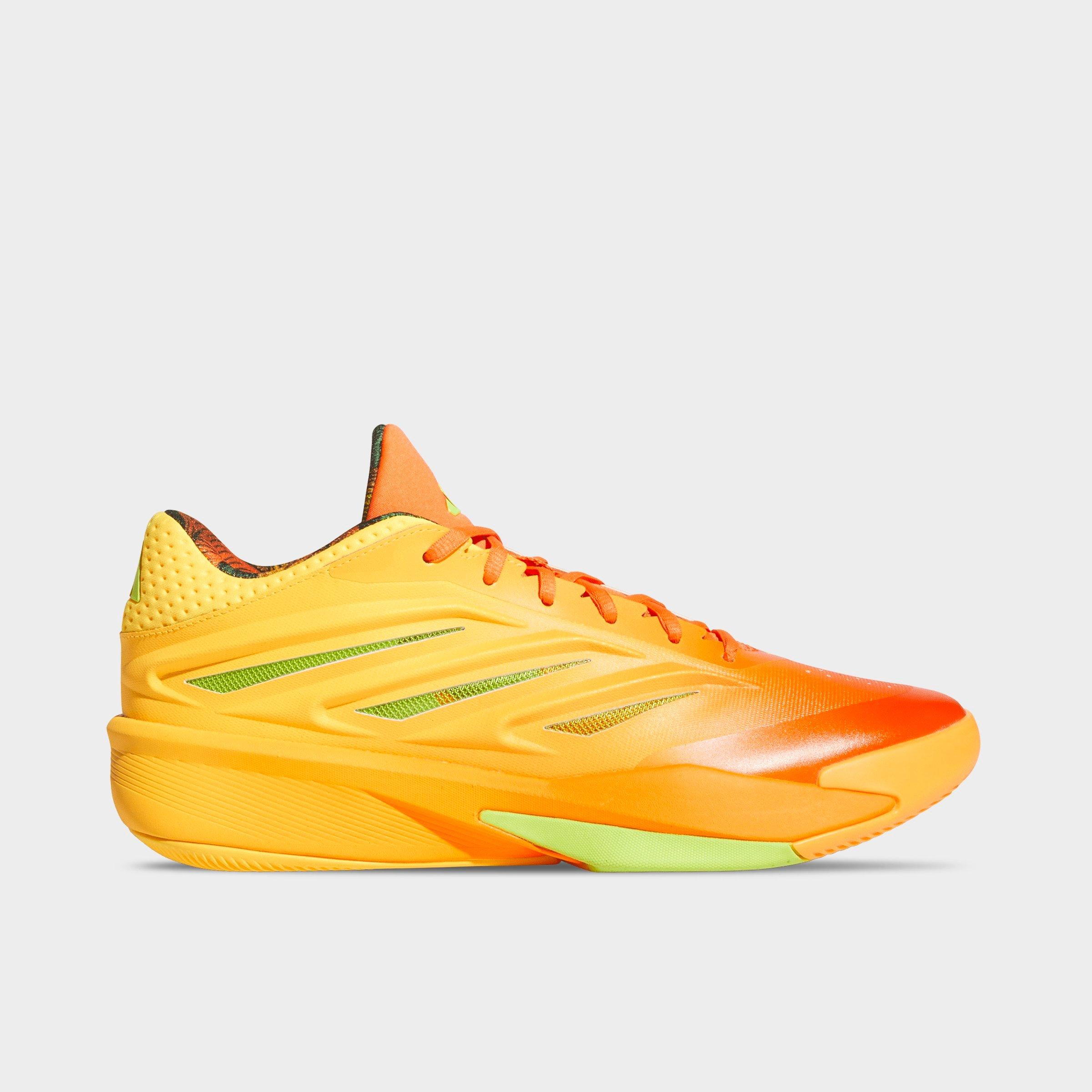 adidas Men's Crazy Energy PE Satou Sabally Basketball Shoes in Impact Orange/Semi Solar Slime/Impact Orange Size: 11.5