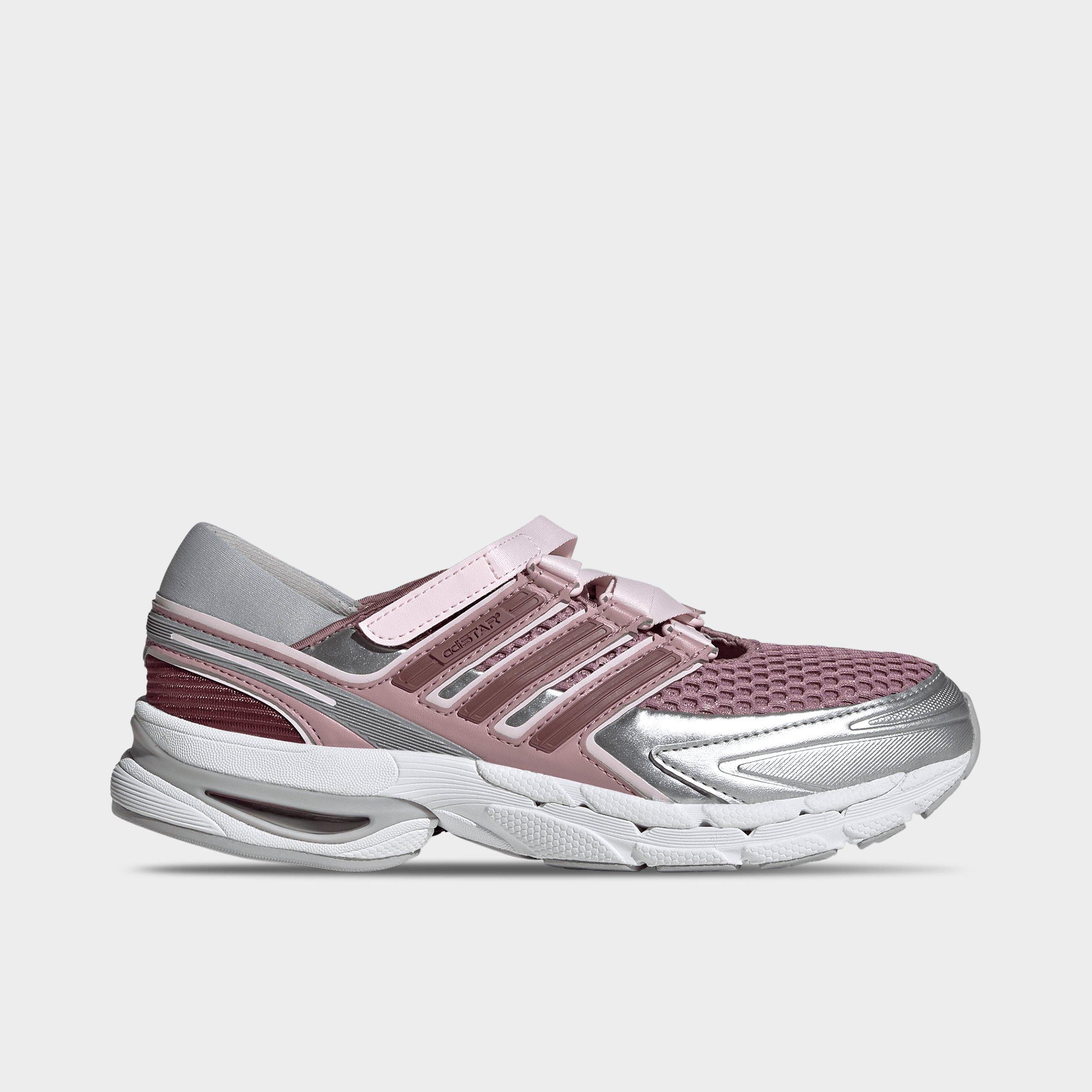 adidas Women's Adistar Control 5 Mary Jane Casual Shoes in Magic Mauve/Burgundy/Distilled Pink Size: 10.0