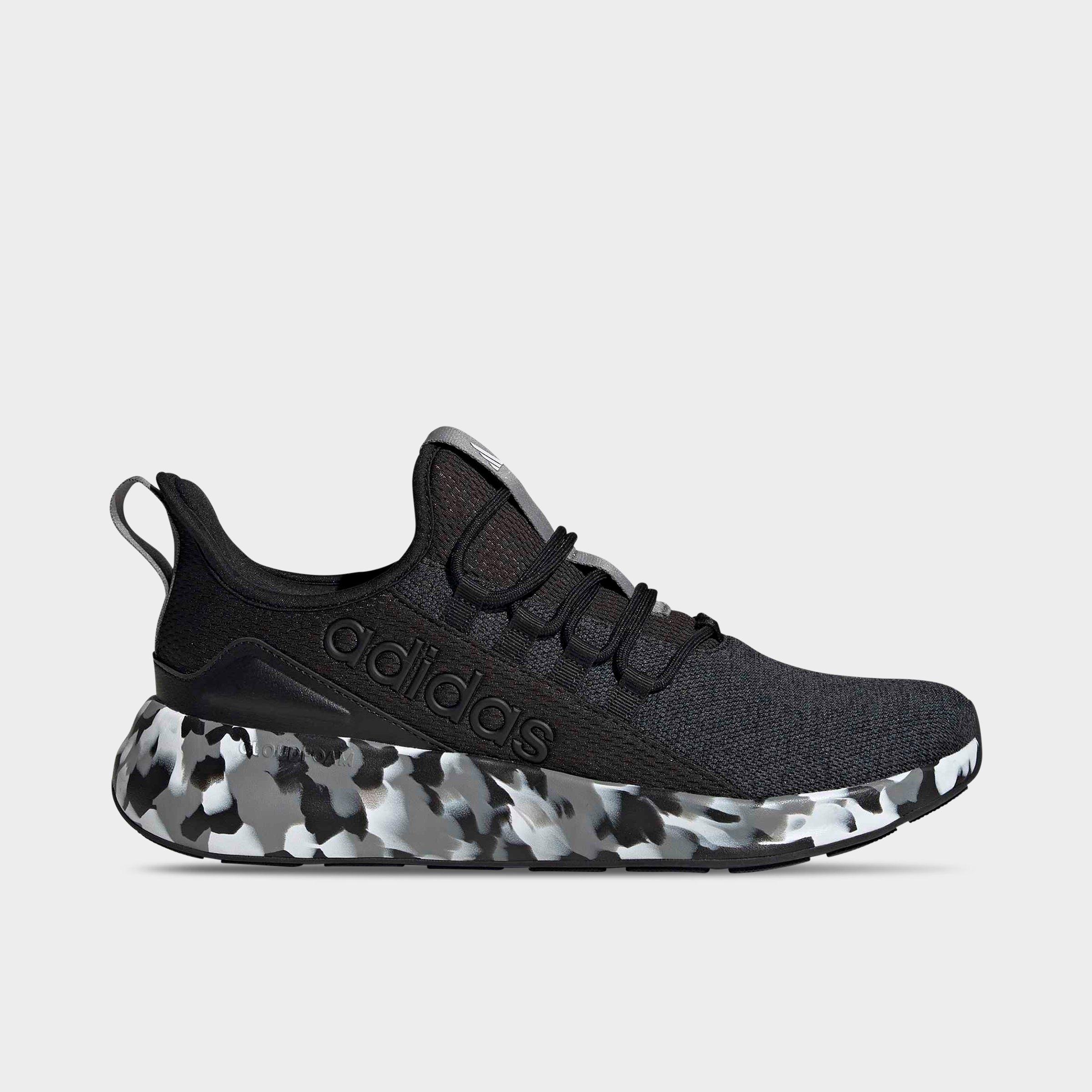 adidas Men's Lite Racer Adapt 8.0 Casual Shoes in Core Black/Grey/Carbon Size: 10.0