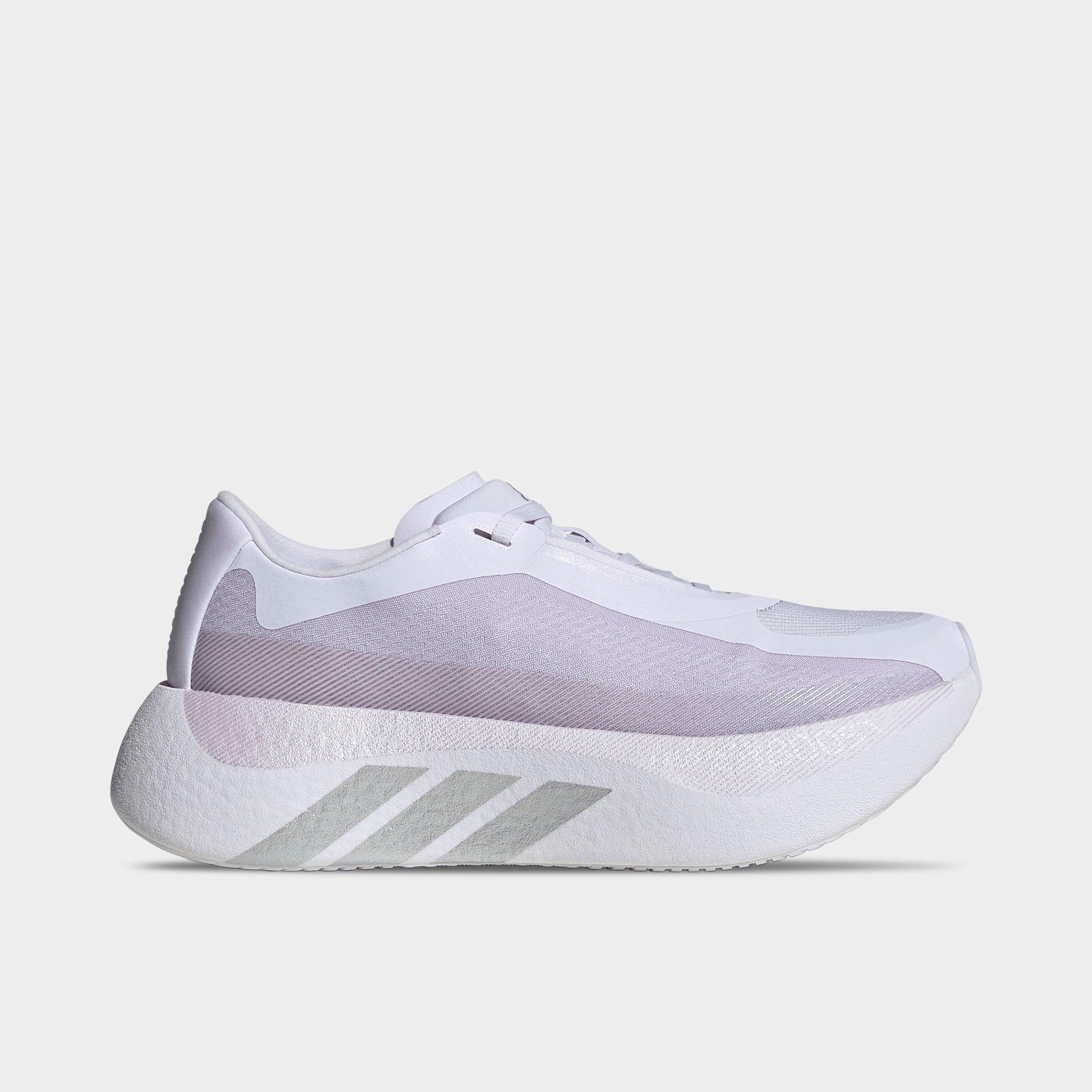 adidas Women's Hyperboost Edge Running Shoes in Frozen Purple/Silver Metallic/Silver Dawn Size: 5.5