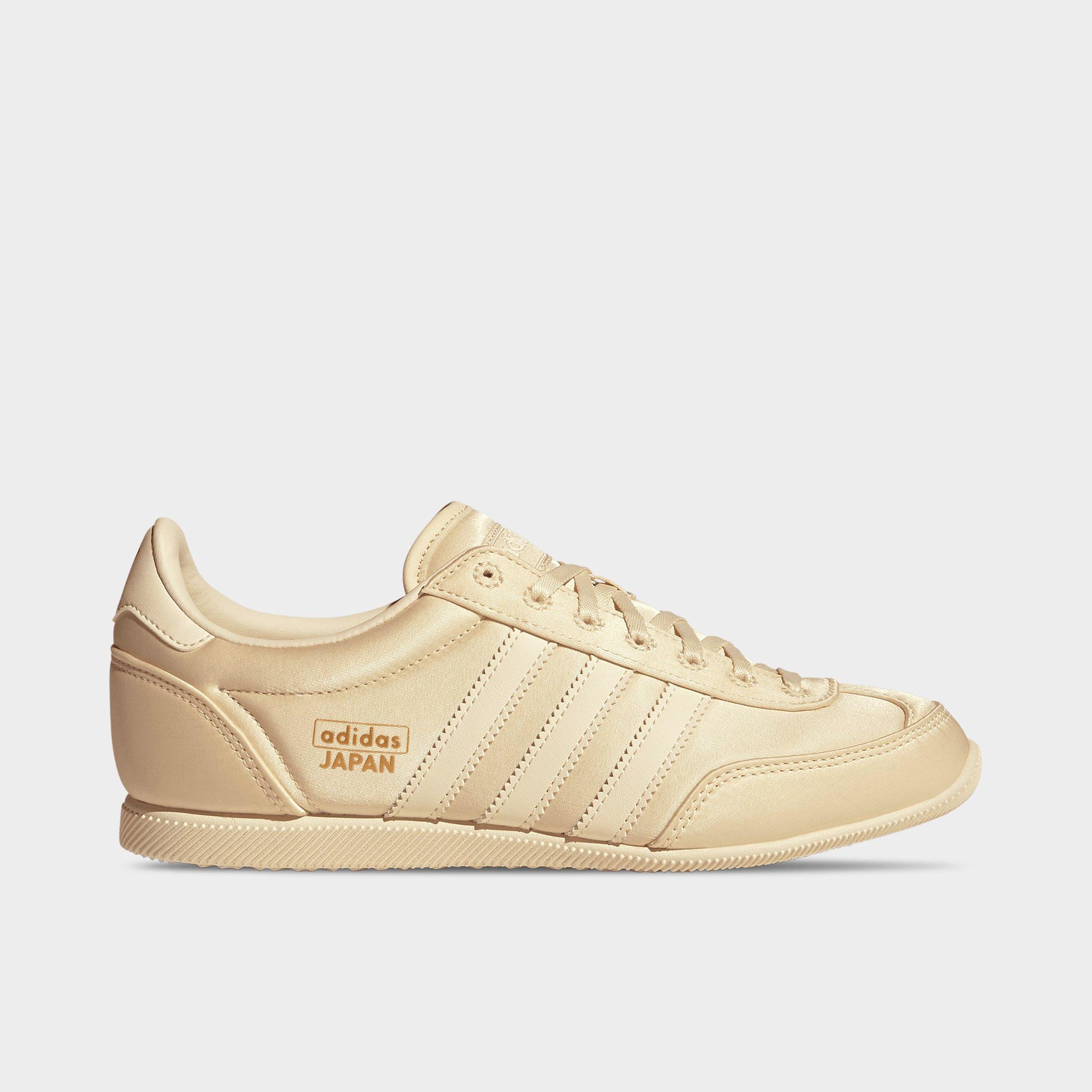 adidas Women's Originals Japan Casual Shoes in Warm Vanilla/Cream White/Gold Metallic Size: 5.5