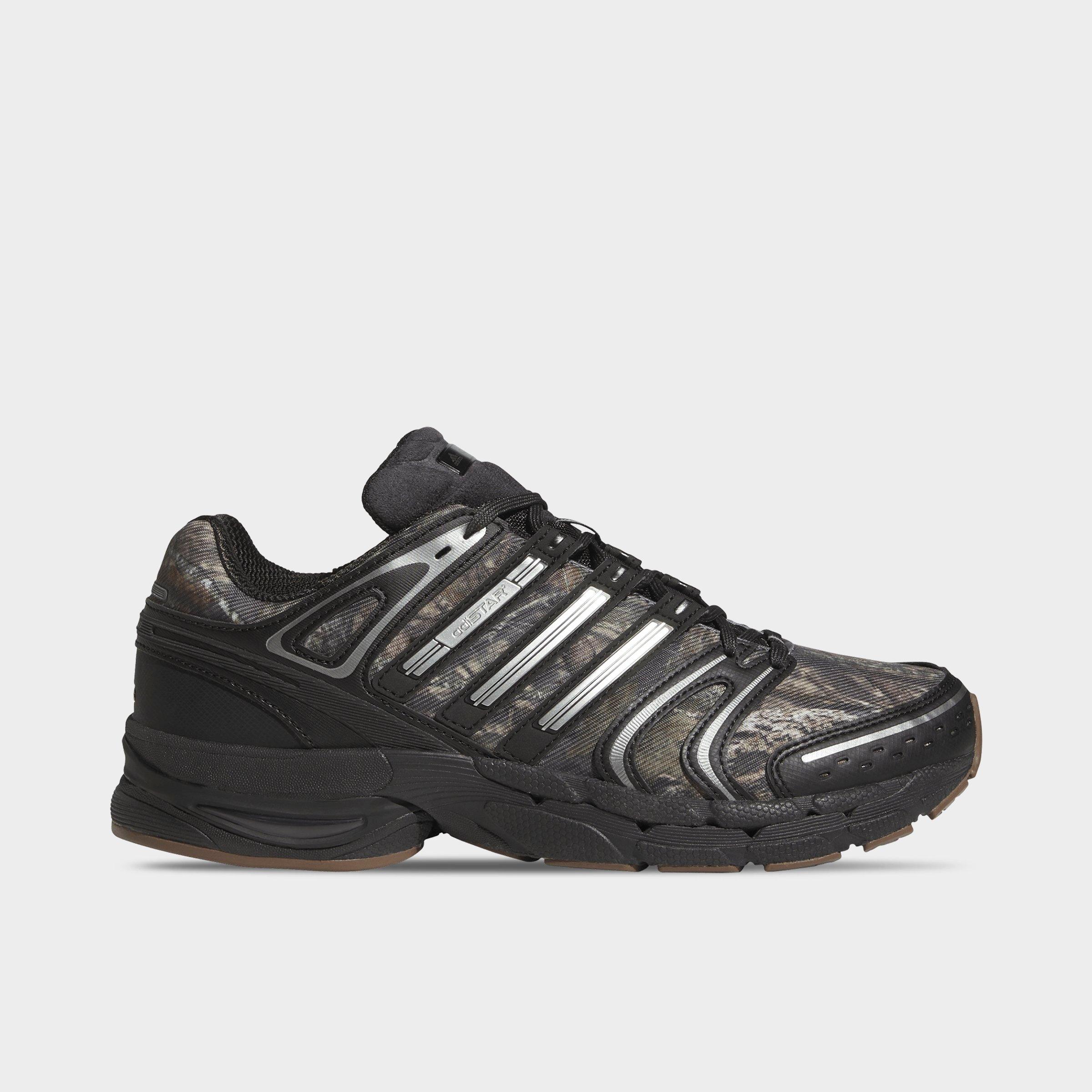 adidas Men's Adistar Control 5 Mossy Oak Casual Shoes in Core Black/Iron Metallic/Carbon Size: 9.5