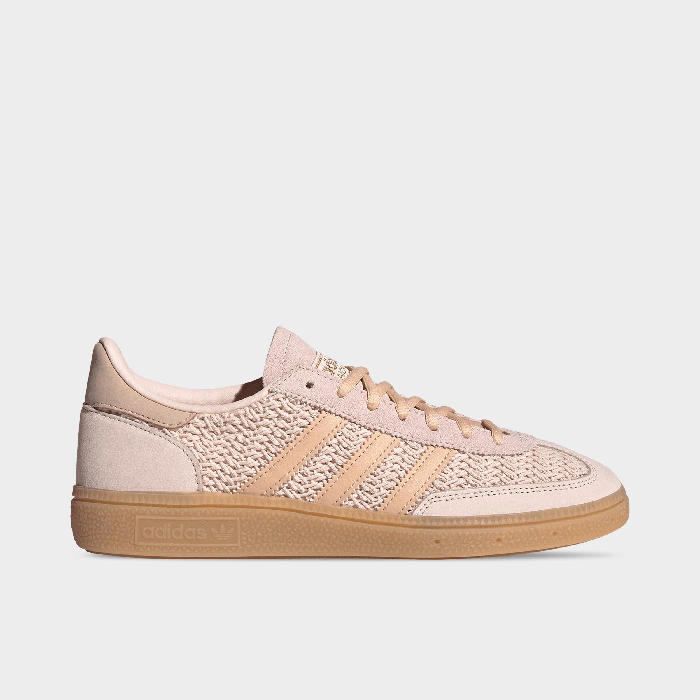 adidas Women's Originals Handball Spezial Casual Shoes in Wonder Quartz/Halo Blush/Gum Size: 6.0