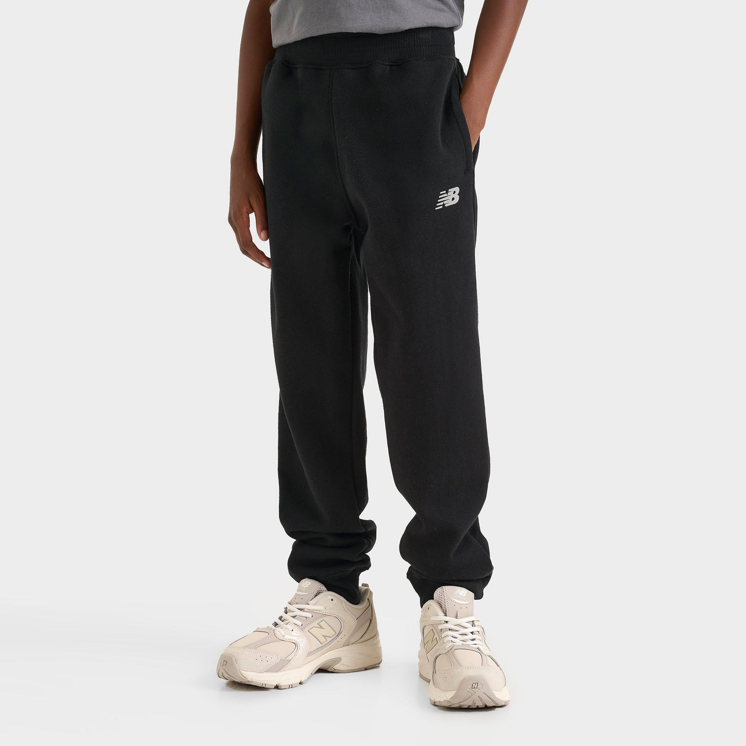 New Balance Kids Small Logo Jogger Pants in Black