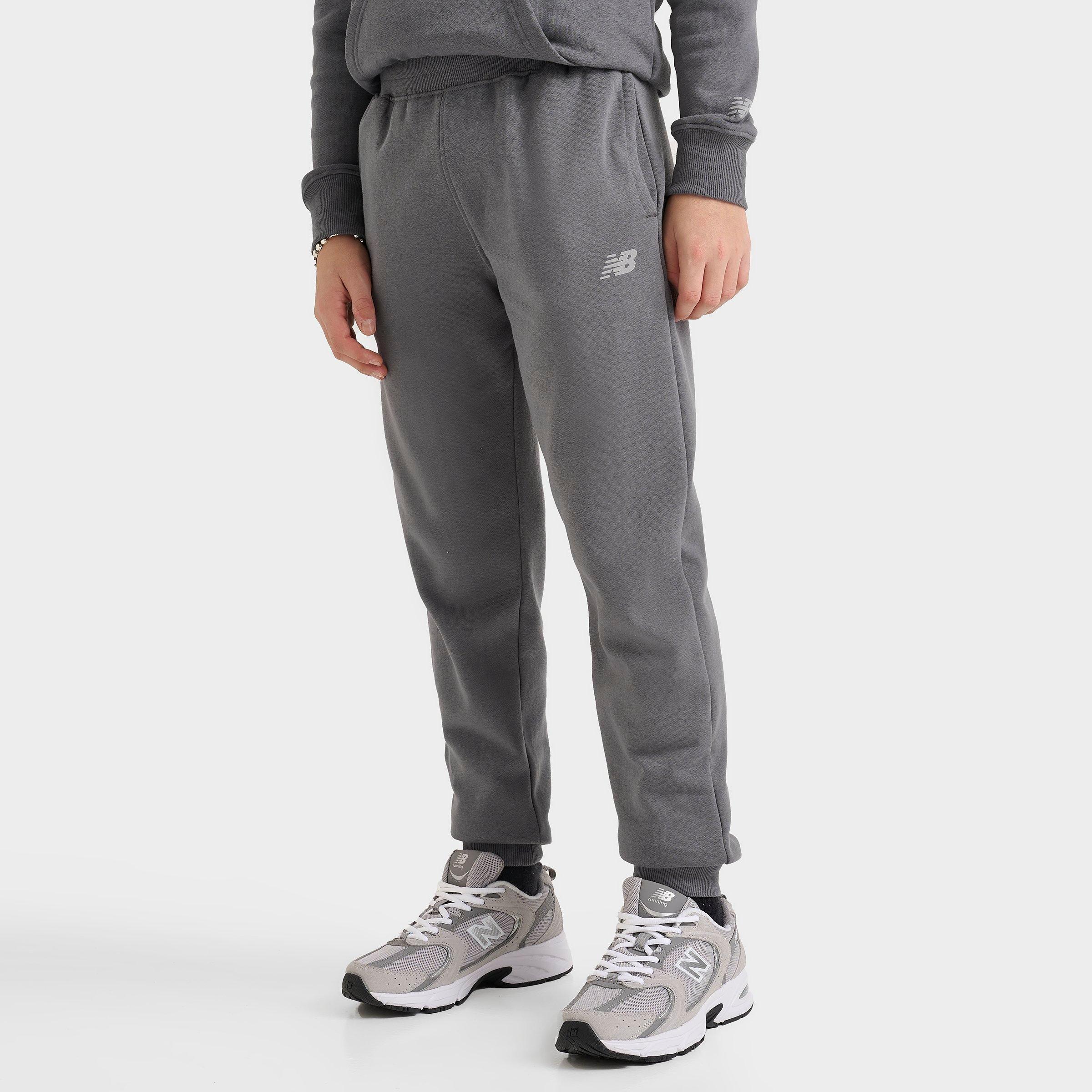 New Balance Kids Small Logo Jogger Pants in Castlerock