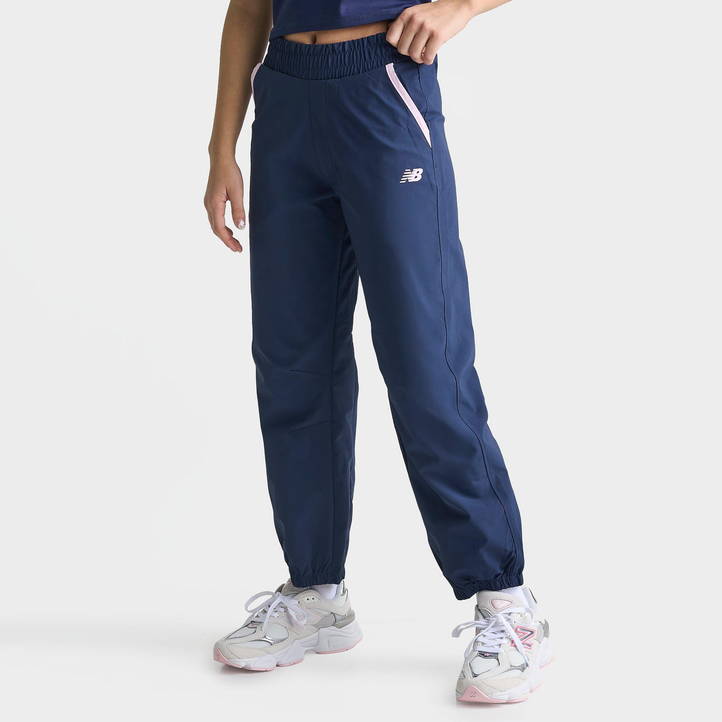 New Balance Girls Big Kids Essential Athletic Mid-Rise Woven Jogger Pants