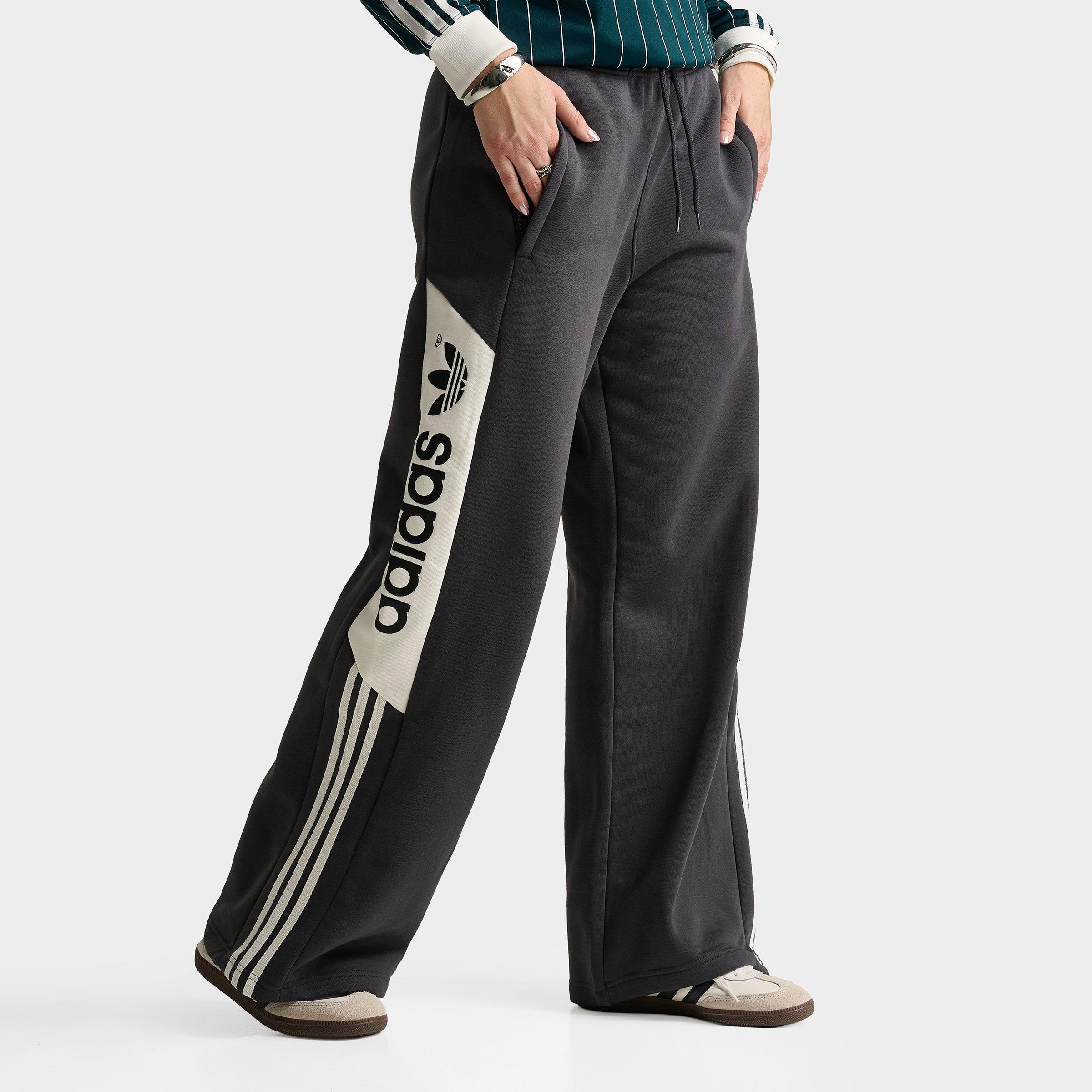 adidas Women's Originals adiSignature NY Wide-Leg Sweatpants