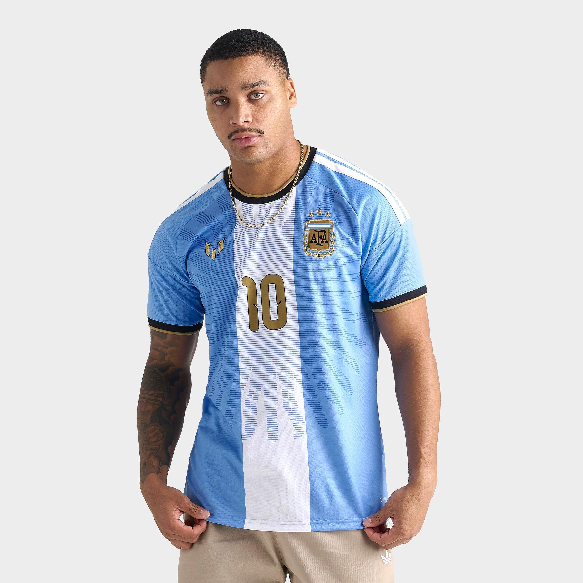 adidas Men's Lionel Messi Argentina 2026 Home Soccer Jersey