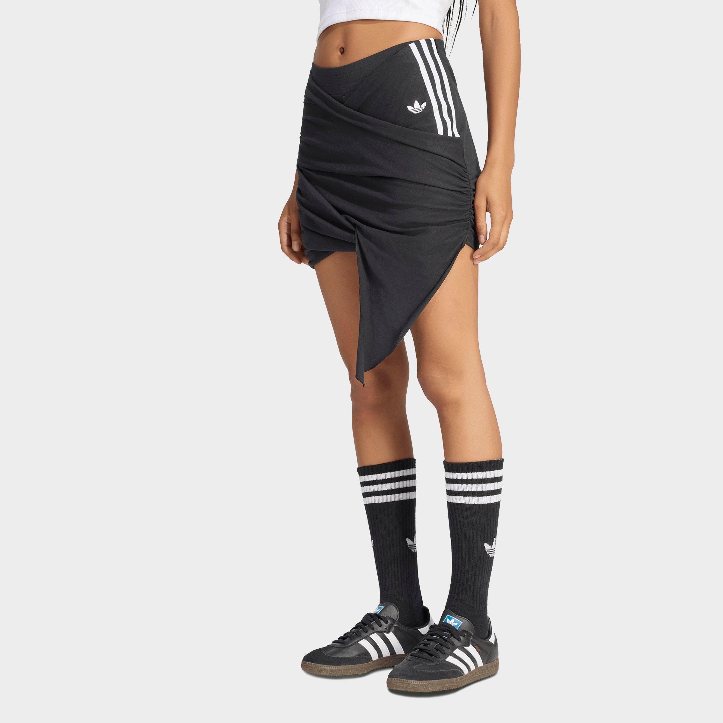 adidas Women's Originals x Jennie adiluna Season 2 Wrap-Around Skirt in Black Size: Large