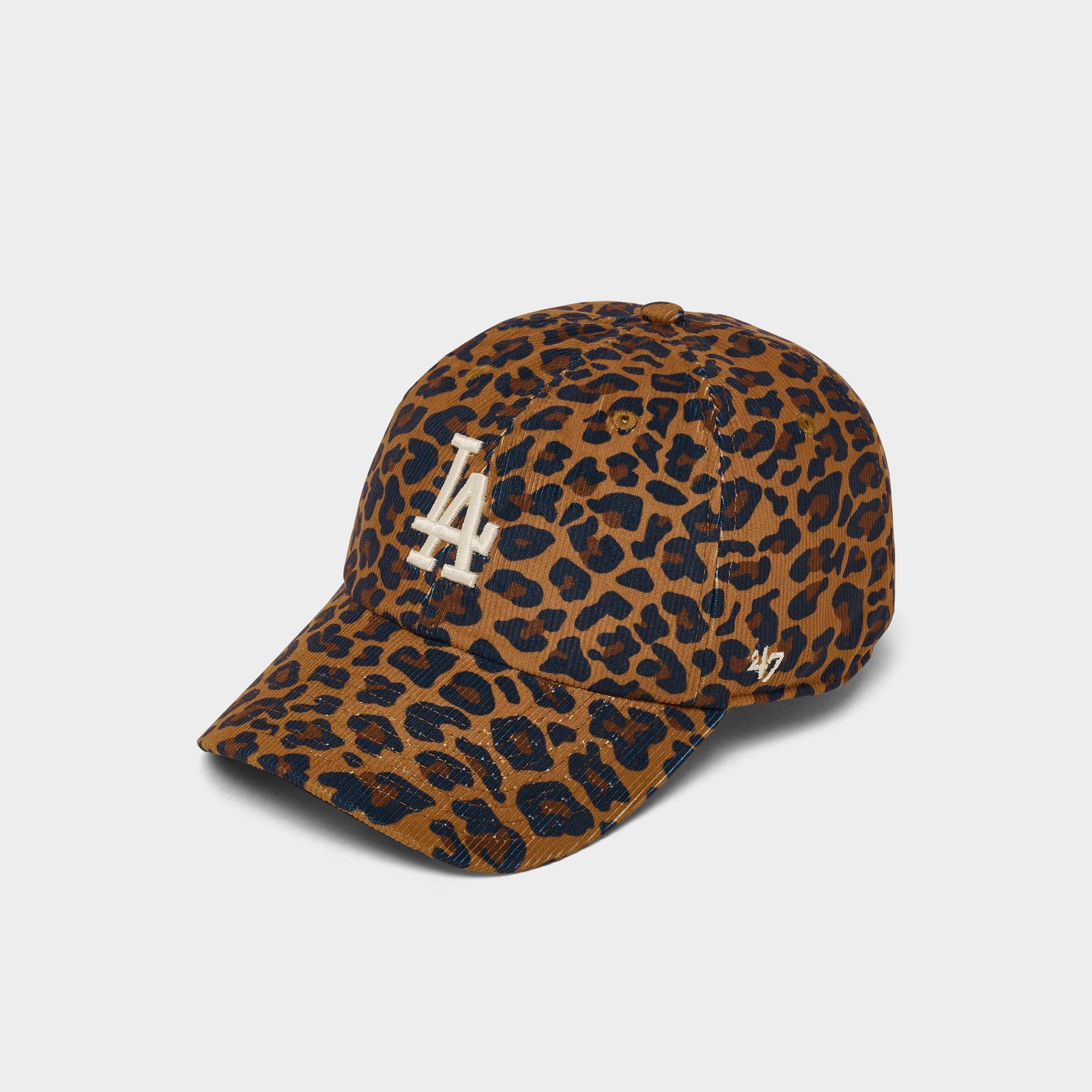 47 Brand '47 Los Angeles Dodgers MLB Leopard Corduroy HITCH Strapback Hat