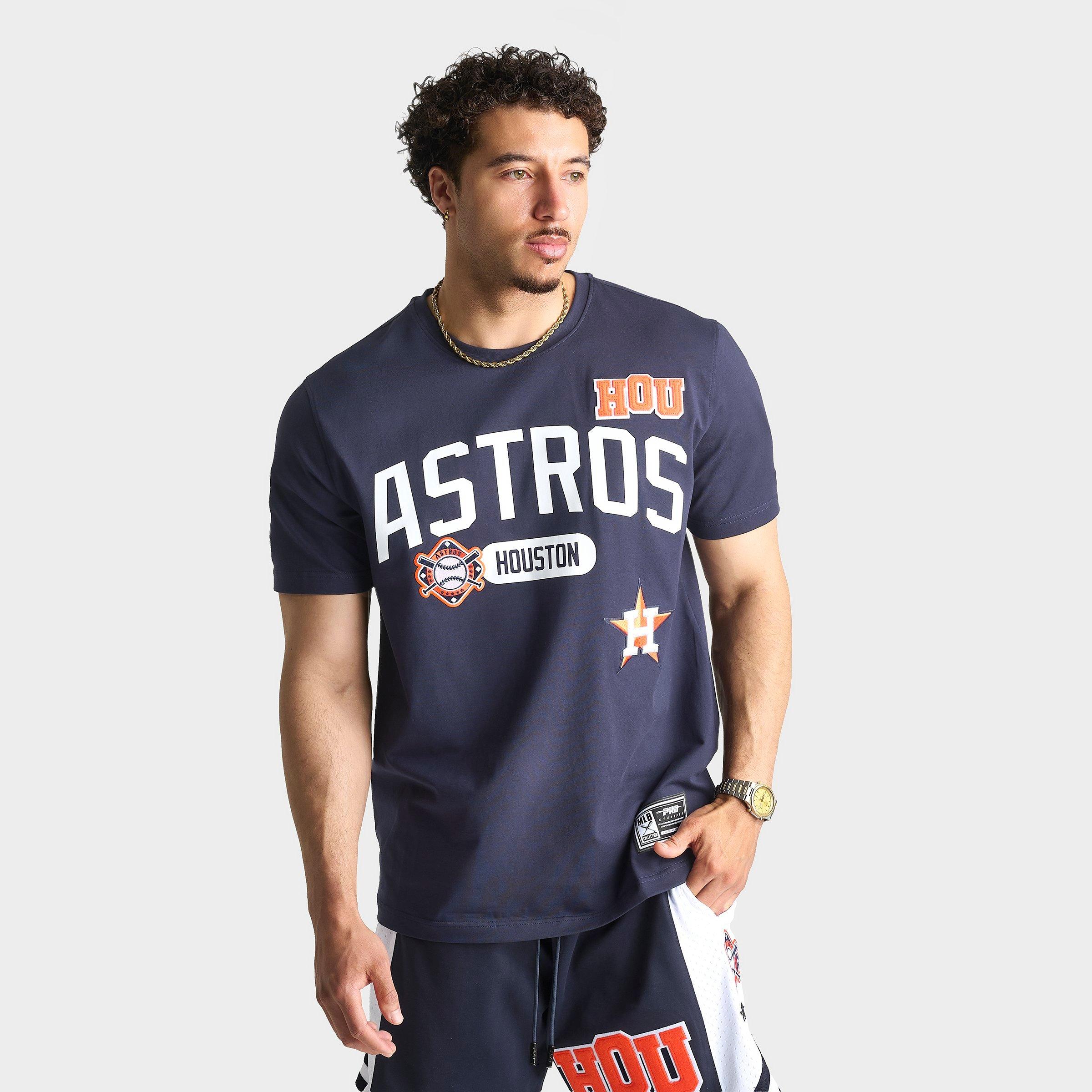 Pro Standard Men's Houston Astros MLB Letterman T-Shirt