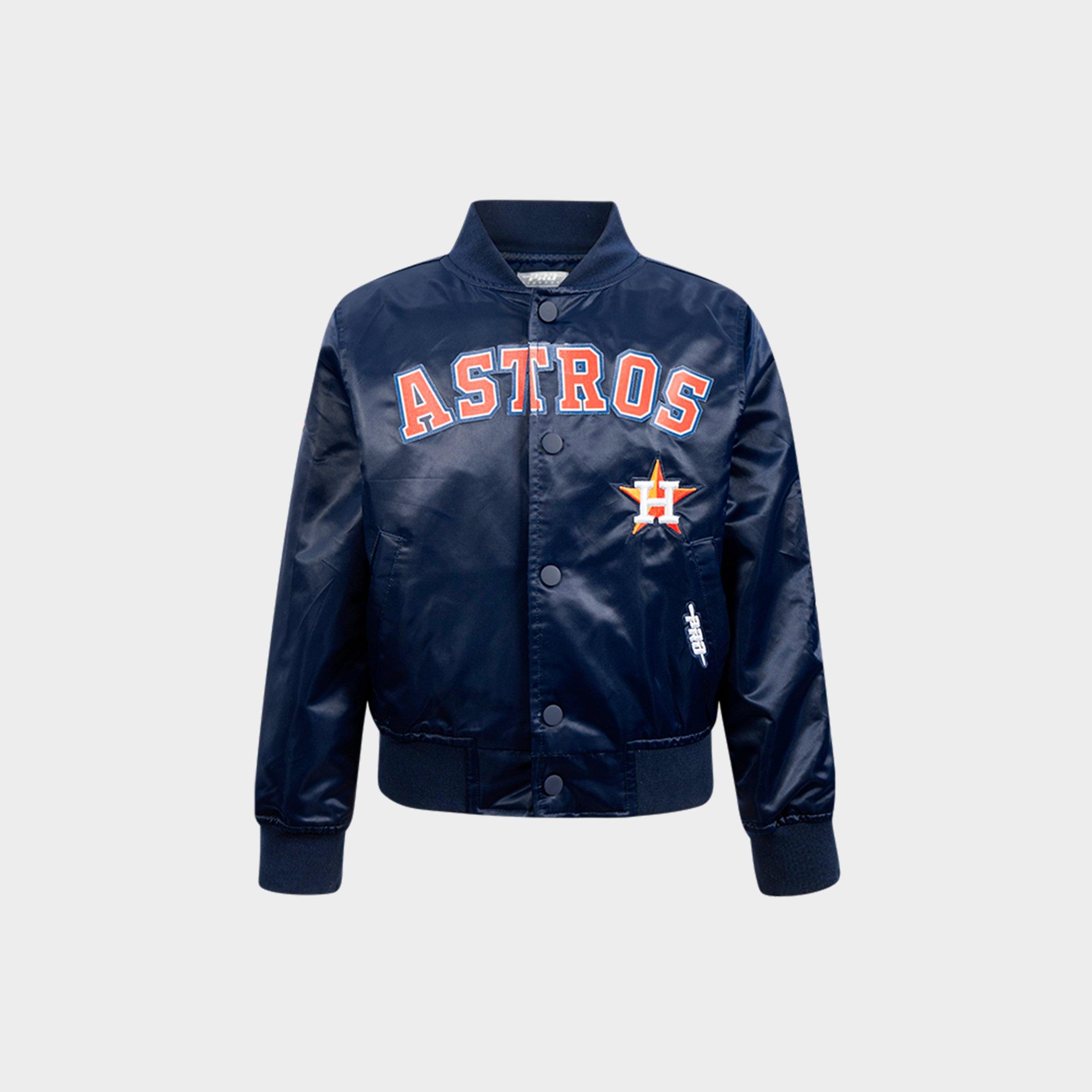 Pro Standard Little Kids Houston Astros MLB Classic Satin Jacket