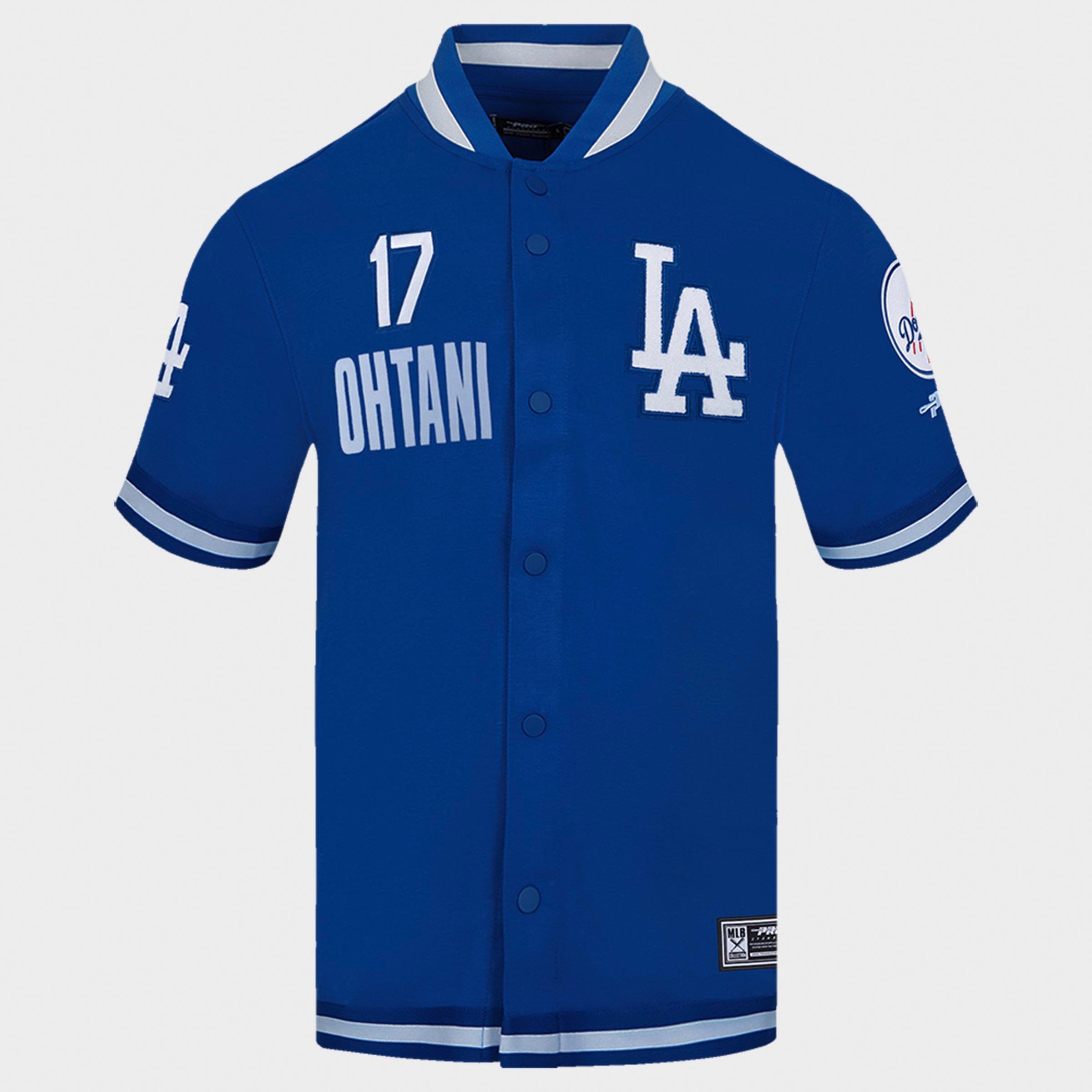 Pro Standard Men's Shohei Ohtani Los Angeles Dodgers MLB Classic Warm-Up Jersey in Dodger Blue Size: Medium