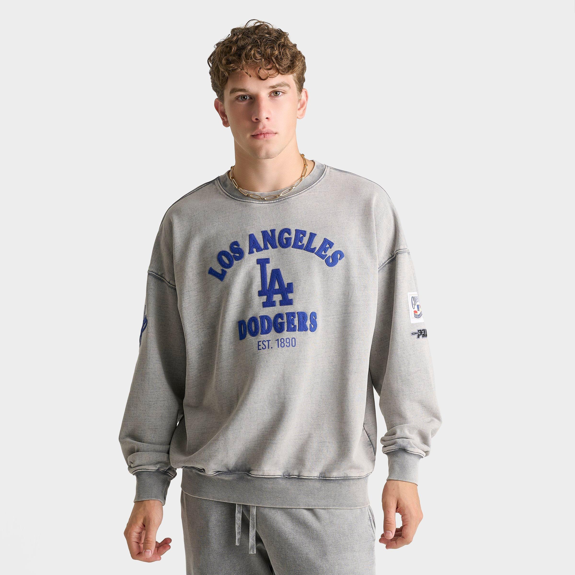 Pro Standard Men's Los Angeles Dodgers MLB First Team Fleece Crewneck Sweatshirt