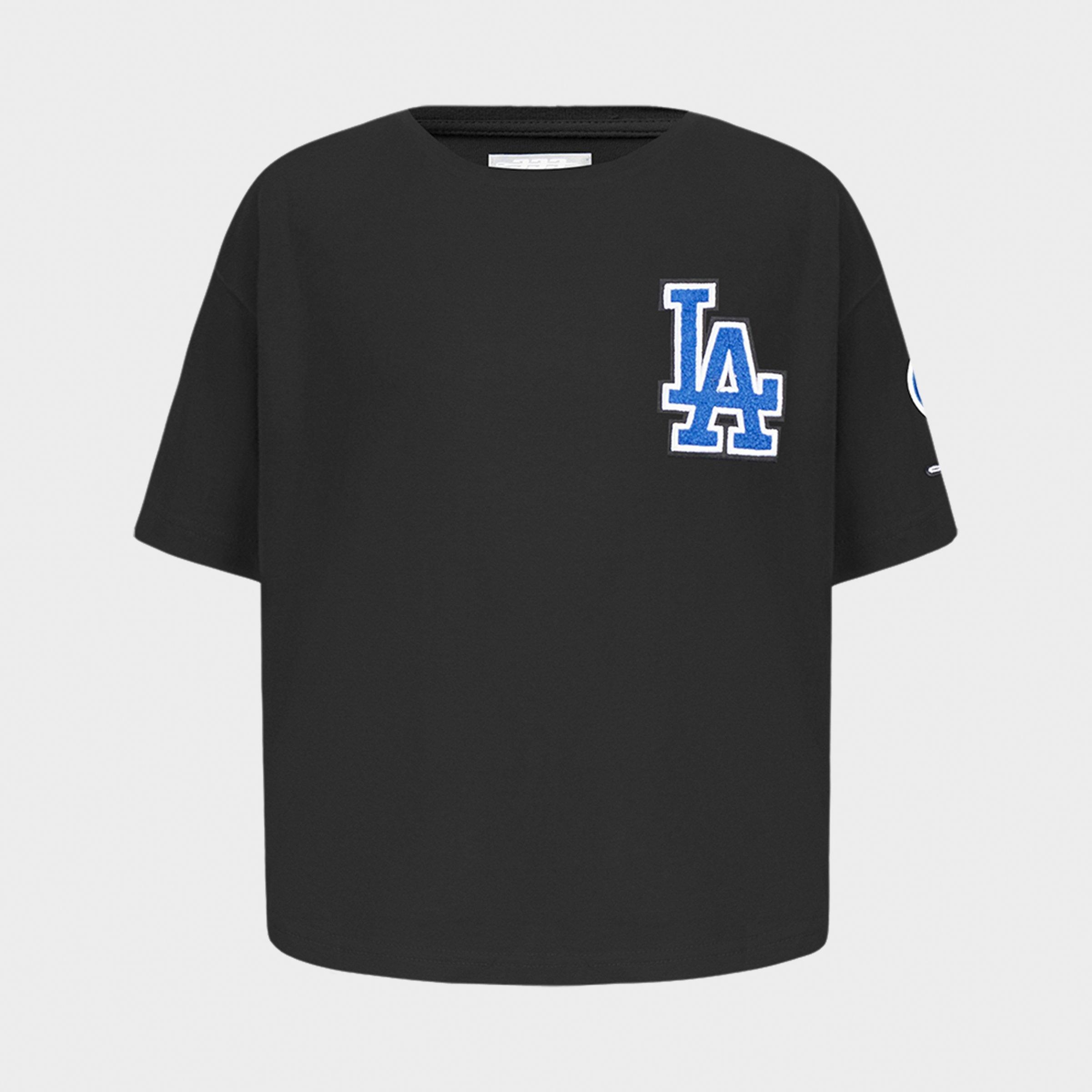 Pro Standard Girls Big Kids Los Angeles Dodgers MLB Classic Boxy T-Shirt