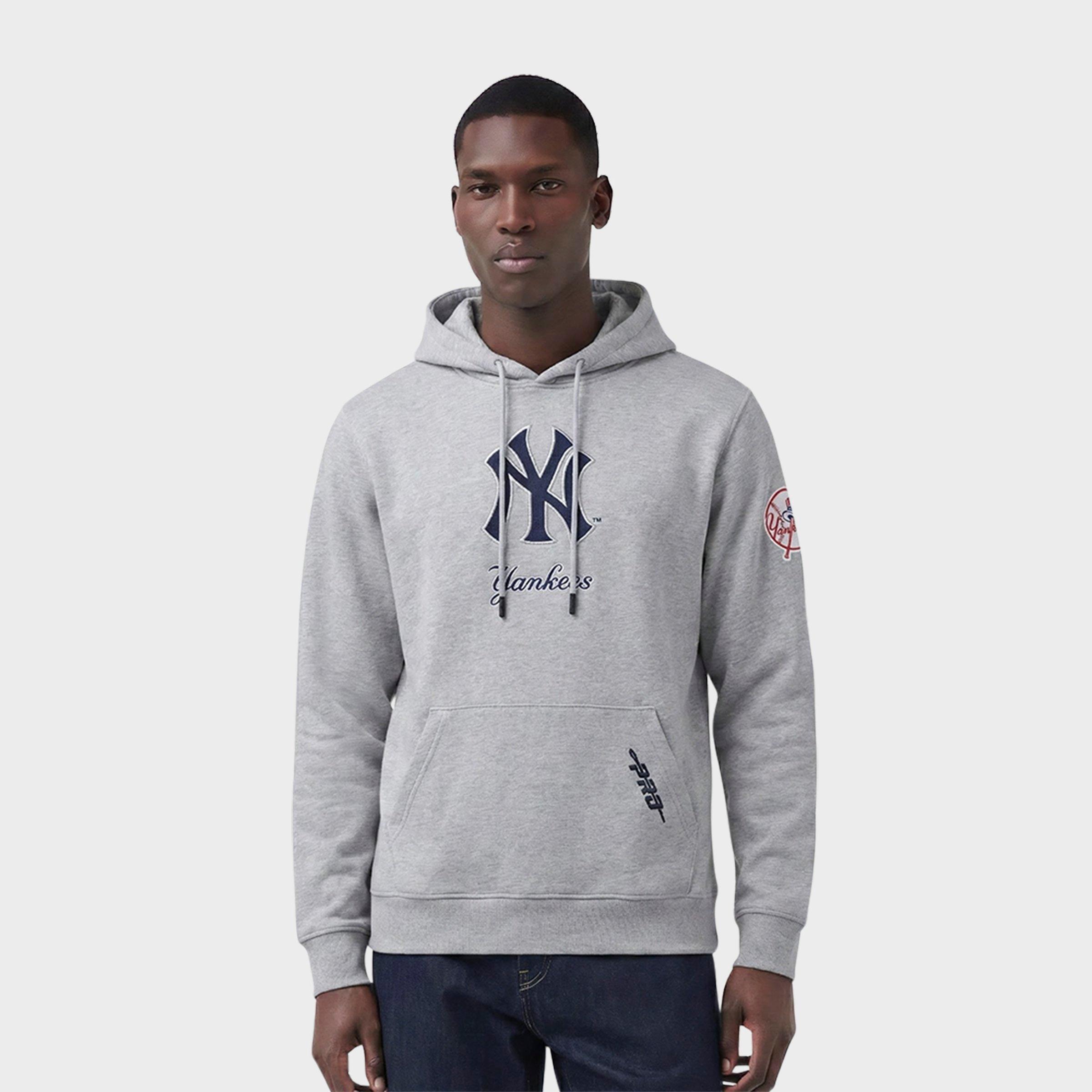 Pro Standard Men's New York Yankees MLB Classic Chenille Pullover Hoodie