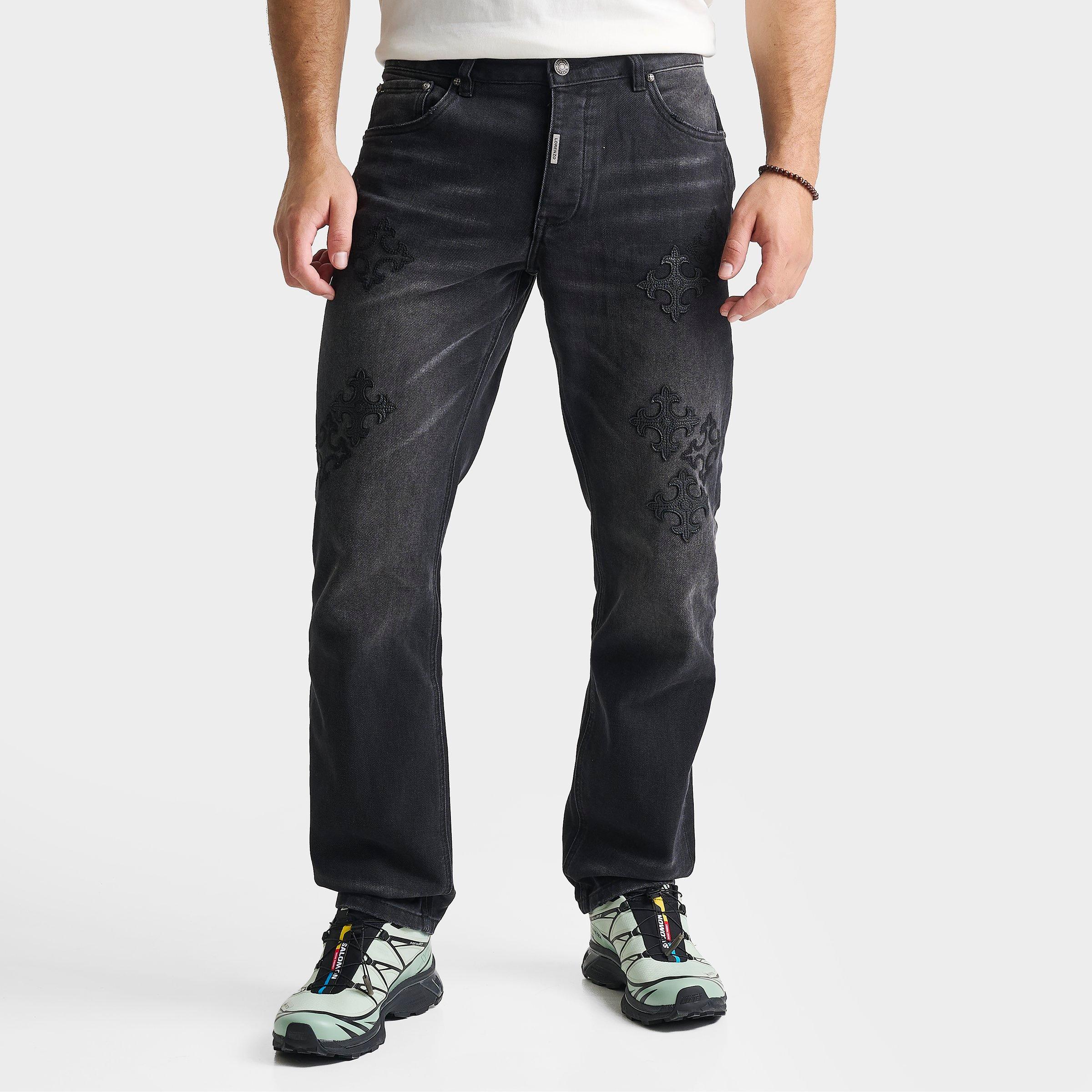 LORENZO Men's Sandro Relaxed Denim Jeans