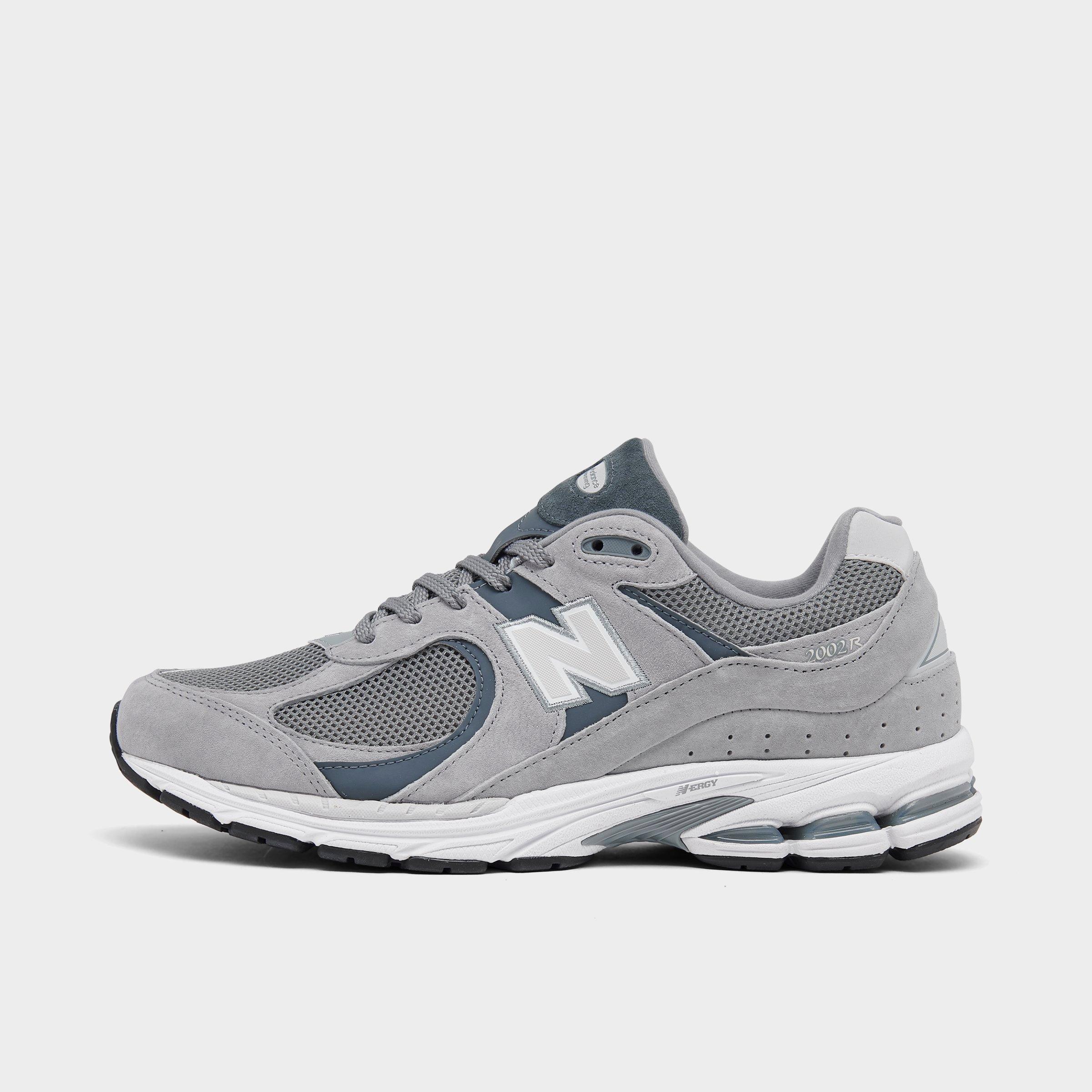 New Balance Men's 2002R Casual Shoes in Steel/Lead/Orca Size: 7.5