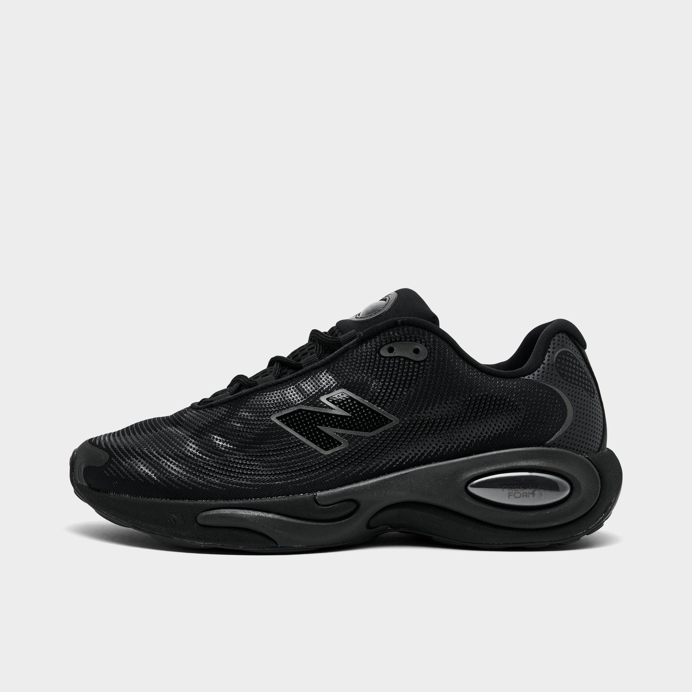New Balance Men's AC Runner Running Shoes in Black Cement/Black Metallic Size: 7.5