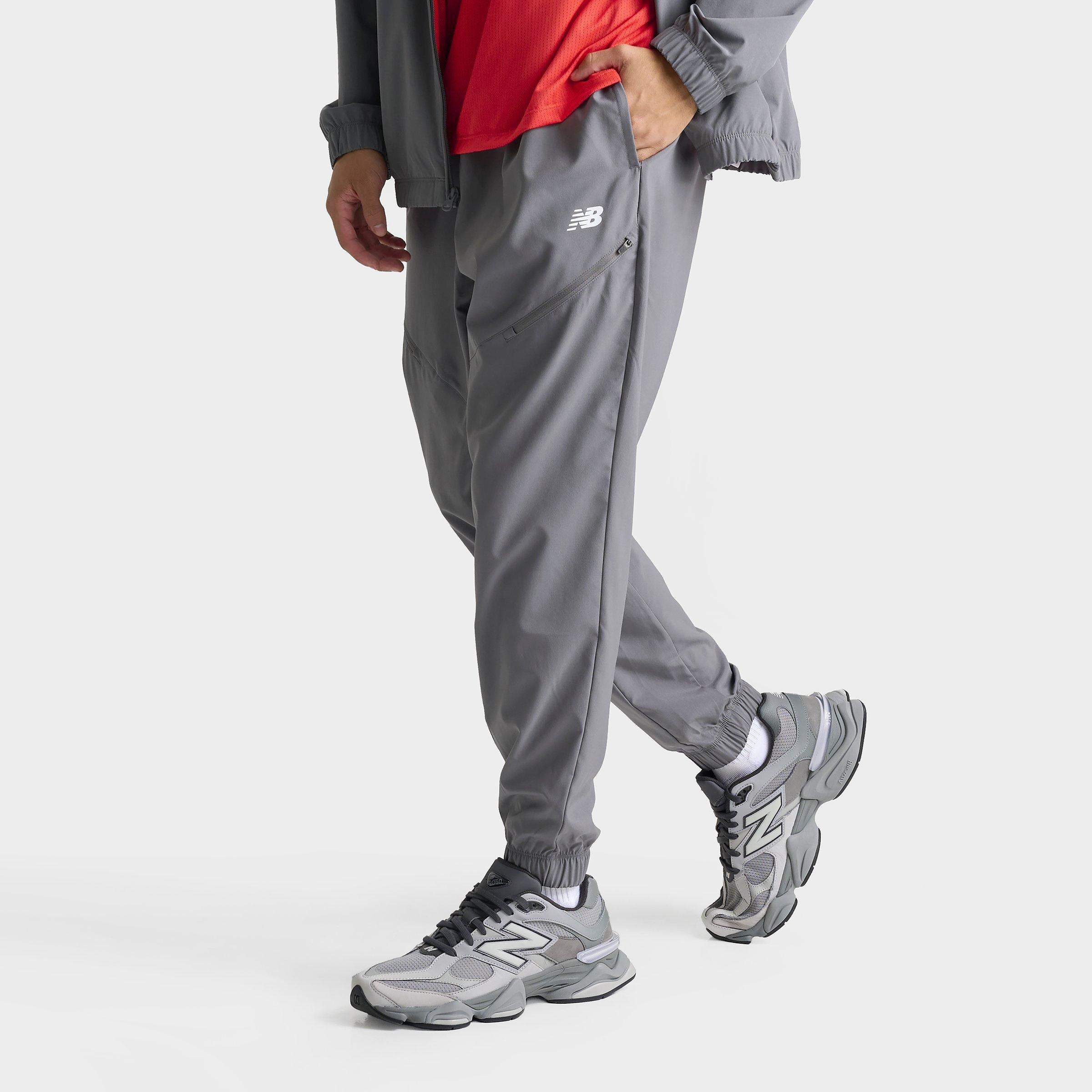 New Balance Men's Woven Zip Pocket Jogger Pants