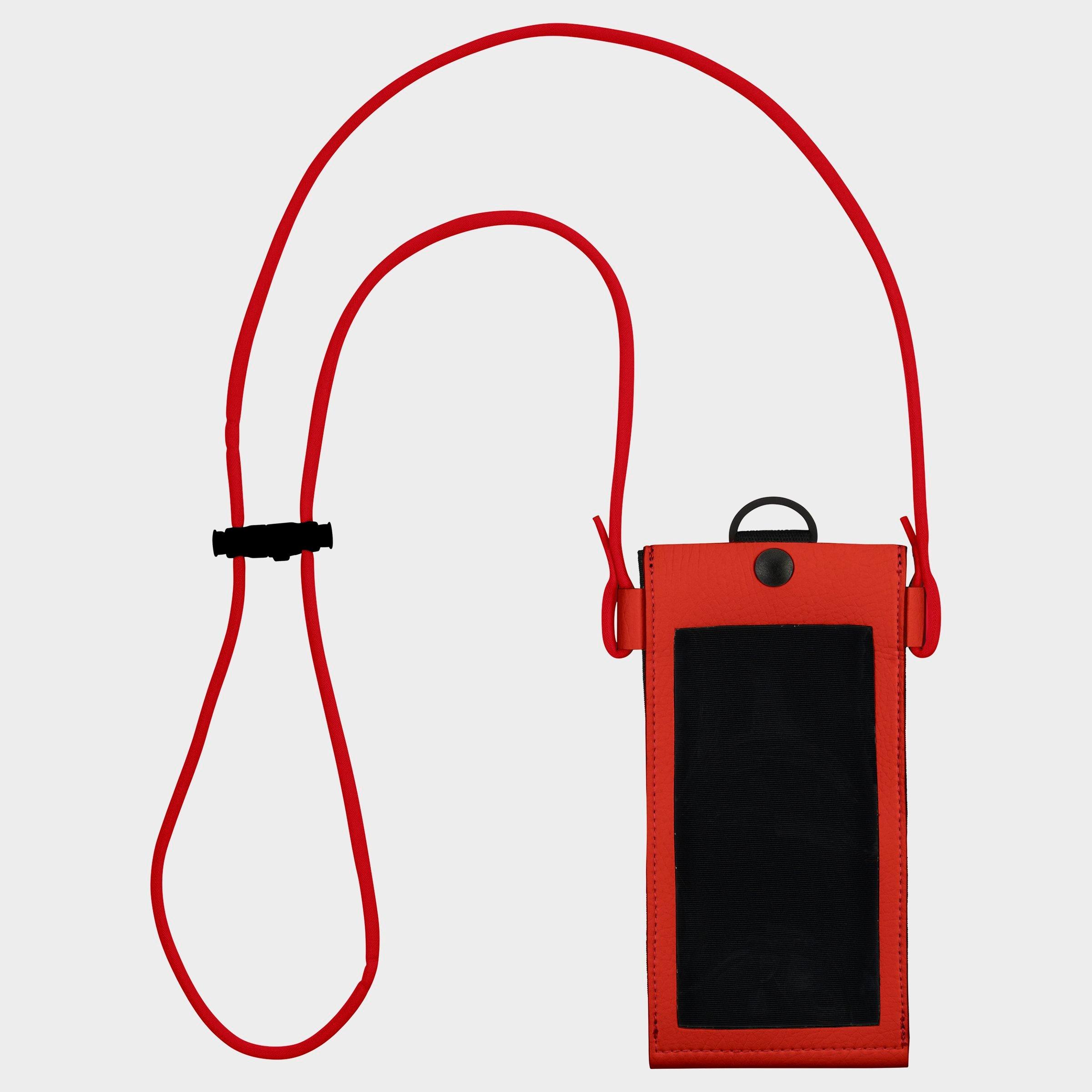 Nike Premium Phone Crossbody Bag in Red/Black
