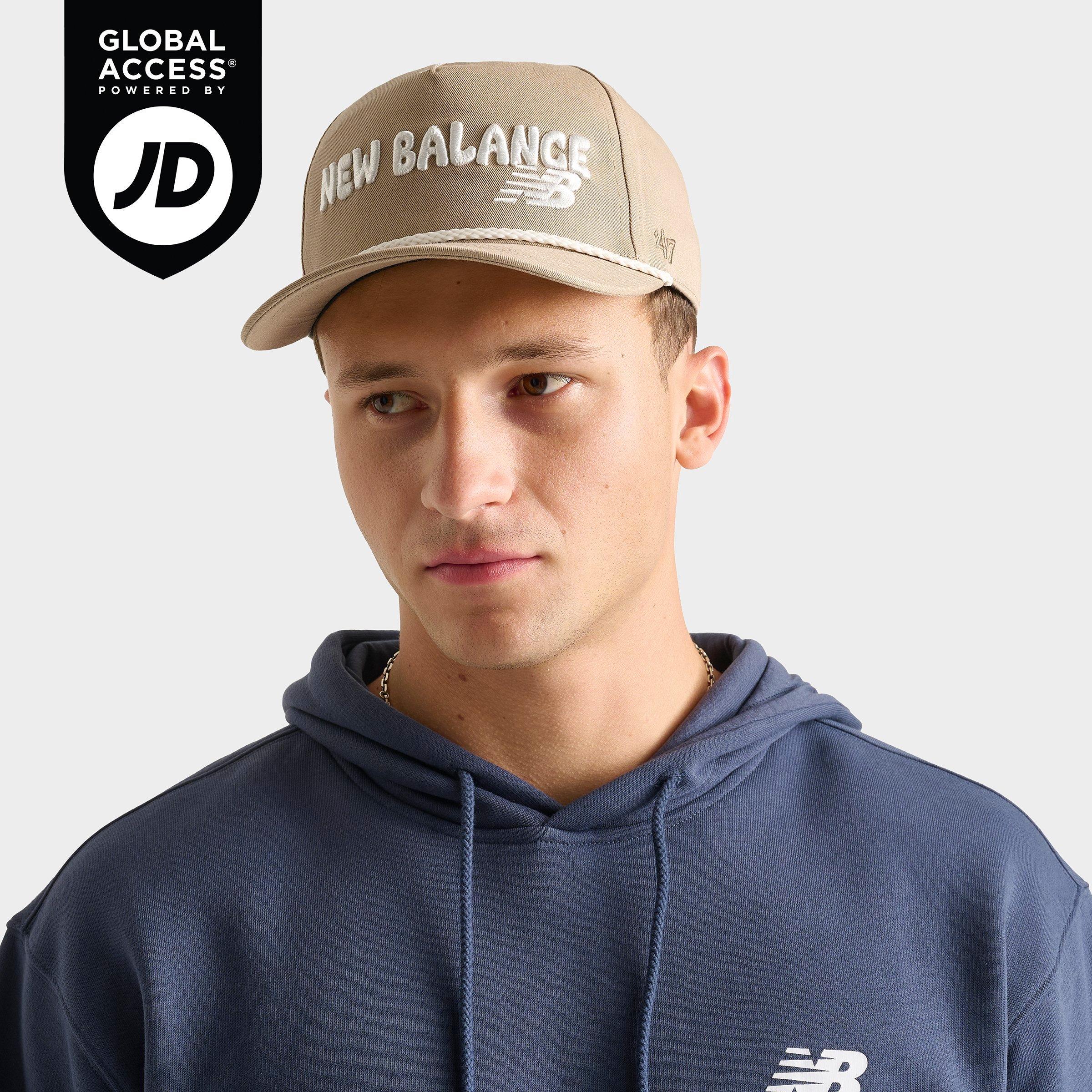New Balance '47 Hitch Bubble Logo Snapback Hat in Dockside/White