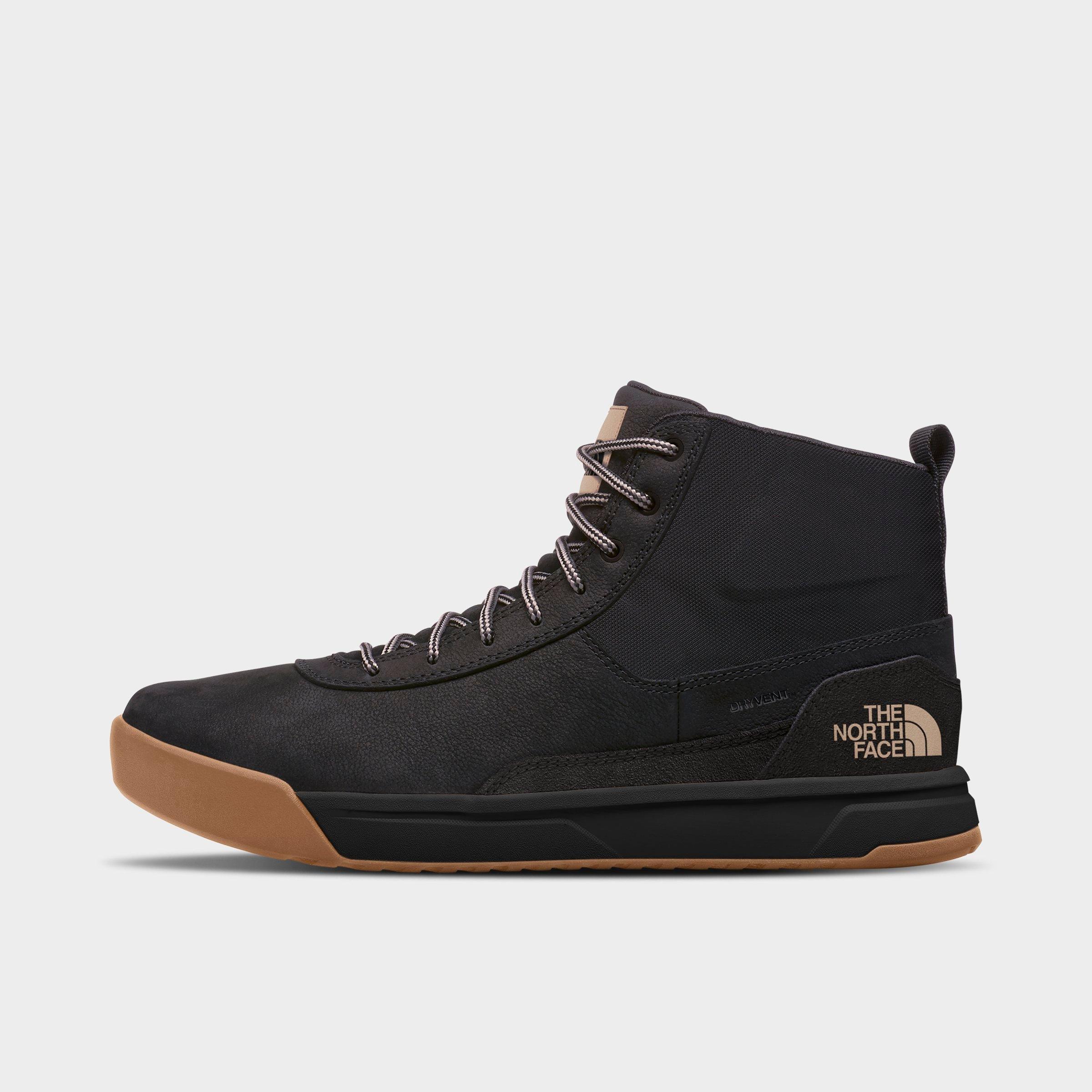 The North Face Men's Larimer Mid Waterproof Boots in TNF Black/Vintage Khaki Size: 8