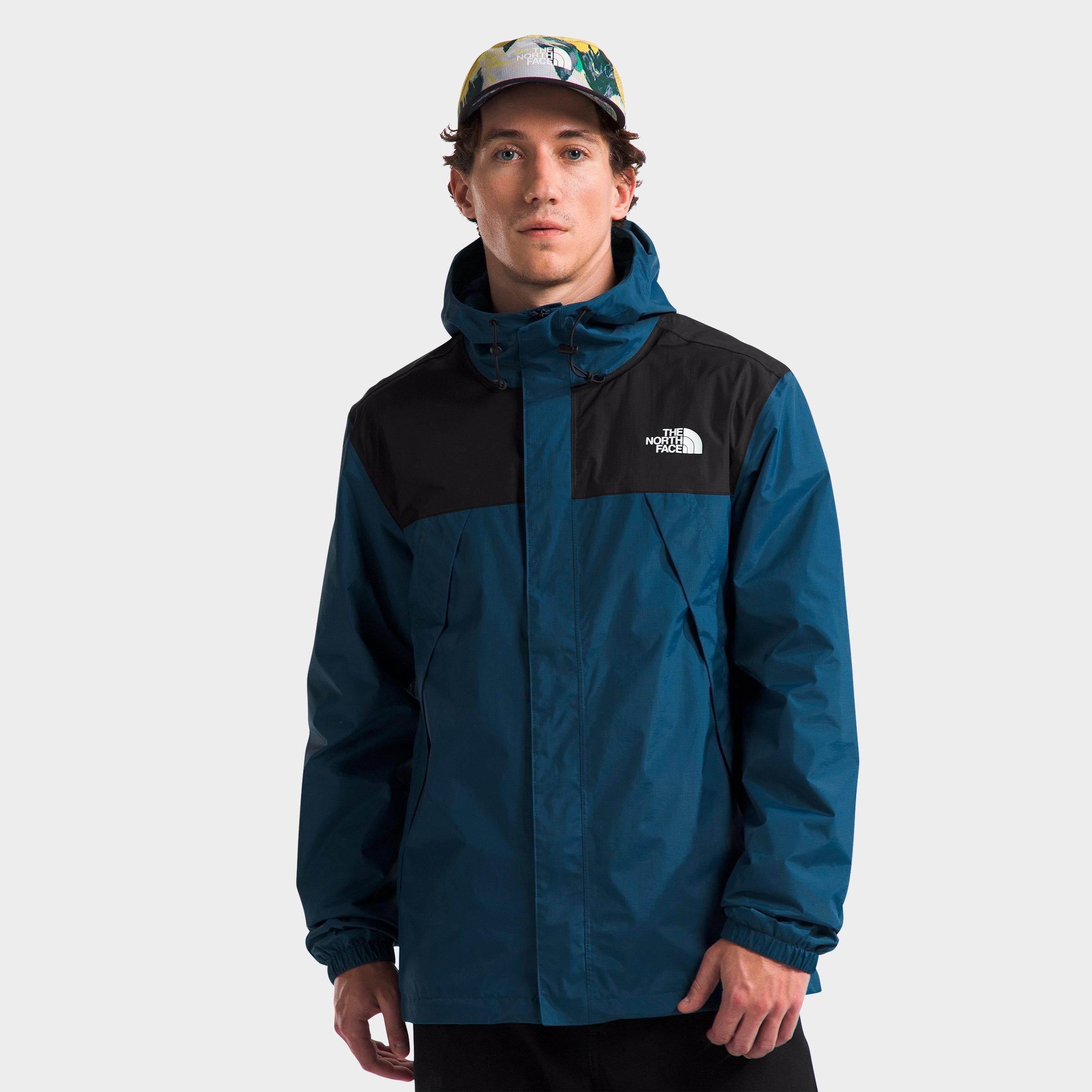 The North Face Men's Antora Jacket in Shady Blue/TNF Black Size: Medium